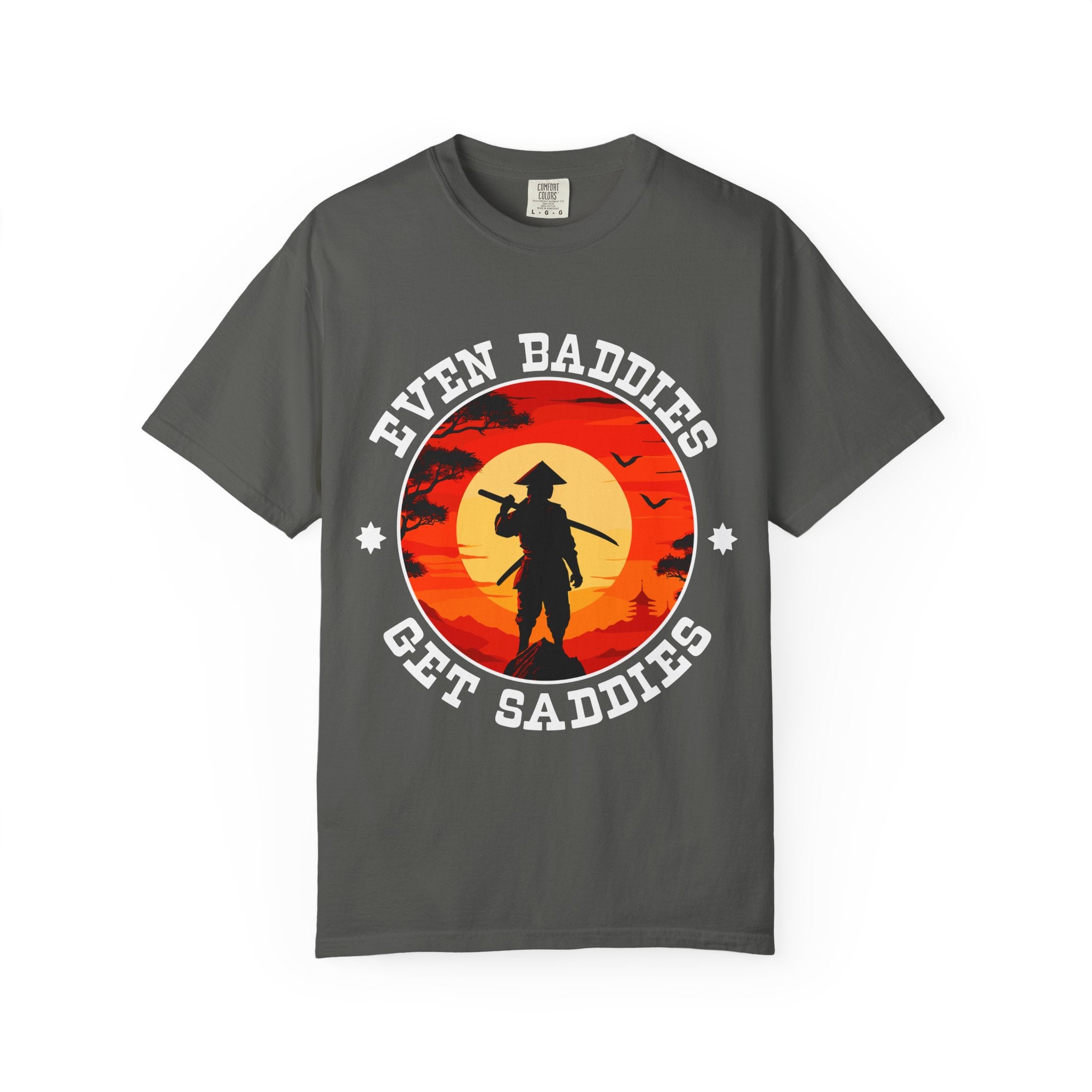 Even Baddies Get Saddies, Mental Health Graphic Gym Tee-T-Shirt-Gym Classics
