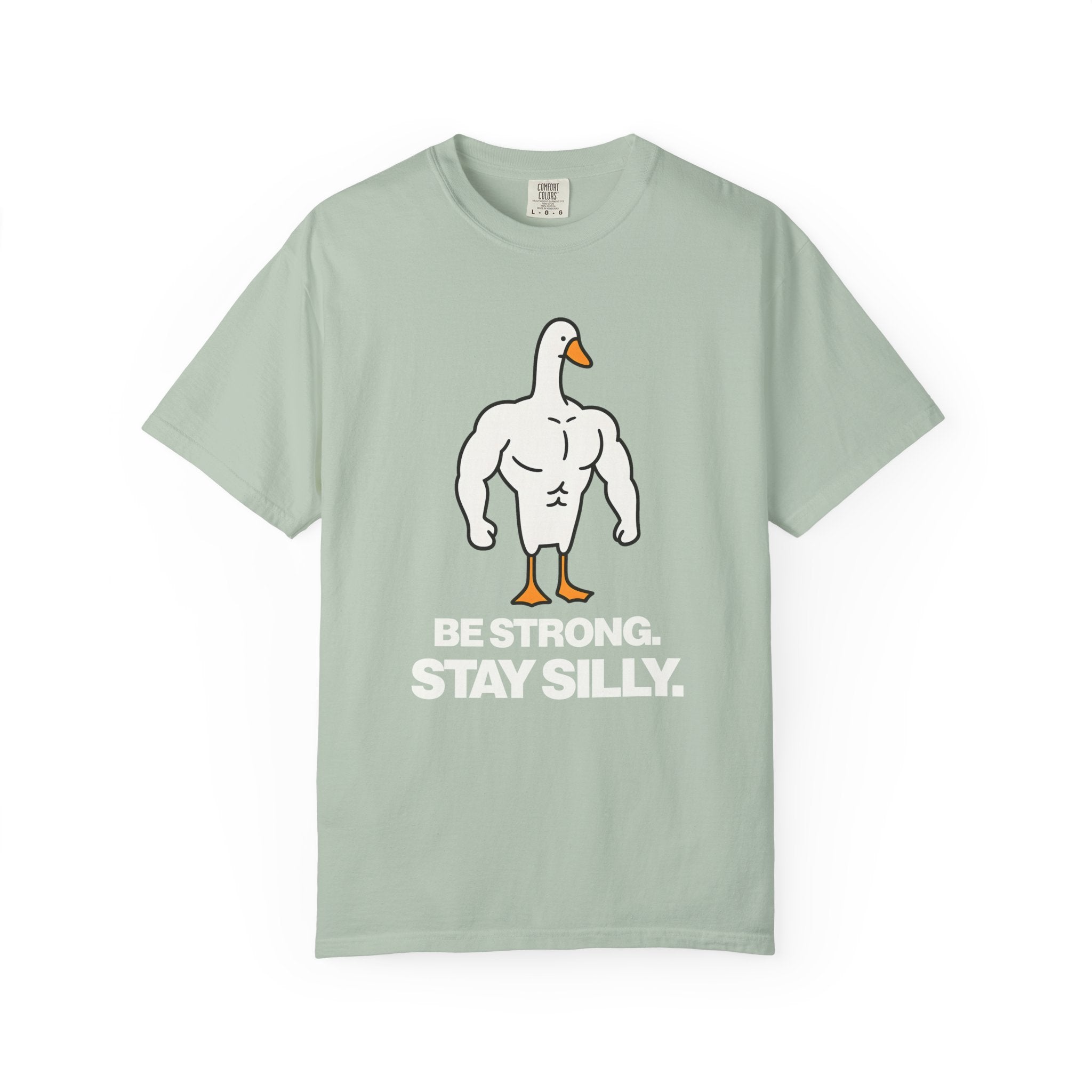 Be Strong Stay Silly, Silly Goose Gym Tee And Pump Cover-T-Shirt-Gym Classics