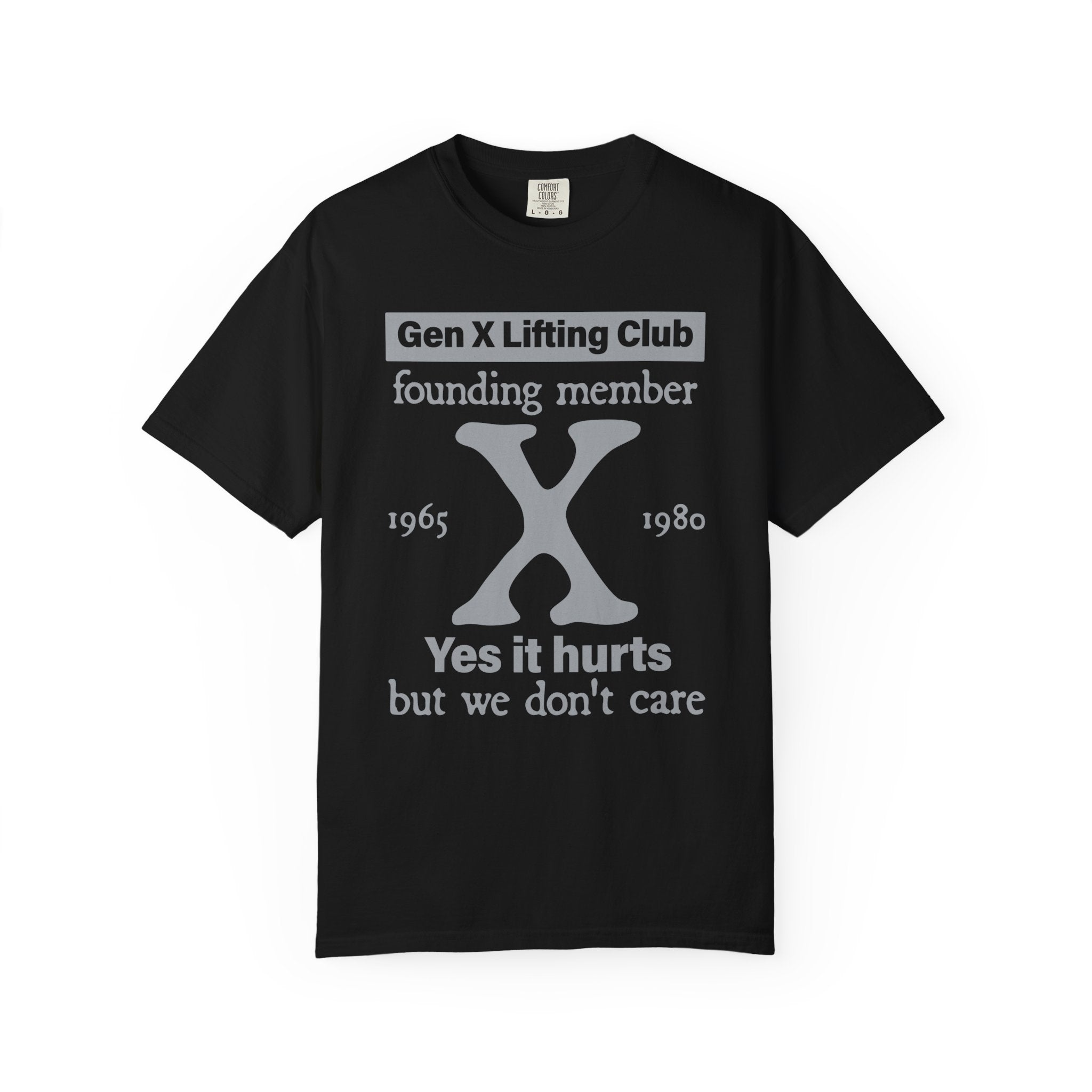 Gen X Lifting Club Shirt, Vintage Nostalgic Gym Tee