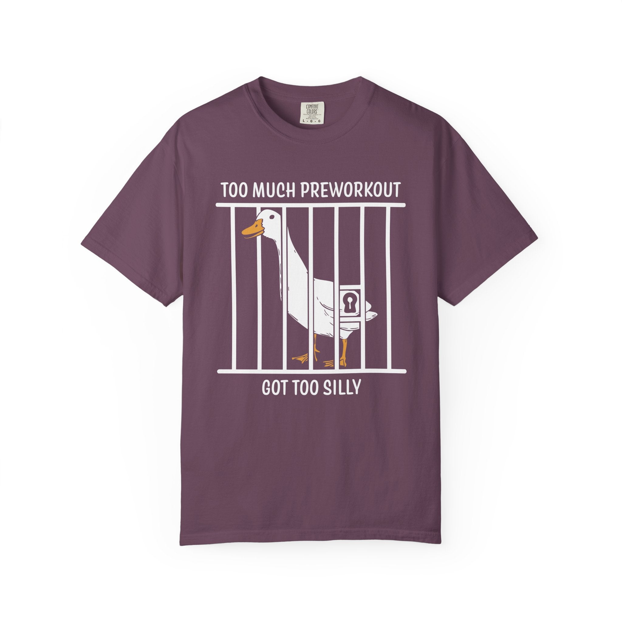 Silly Goose Funny Preworkout Gym Shirt And Pump Cover-T-Shirt-Gym Classics
