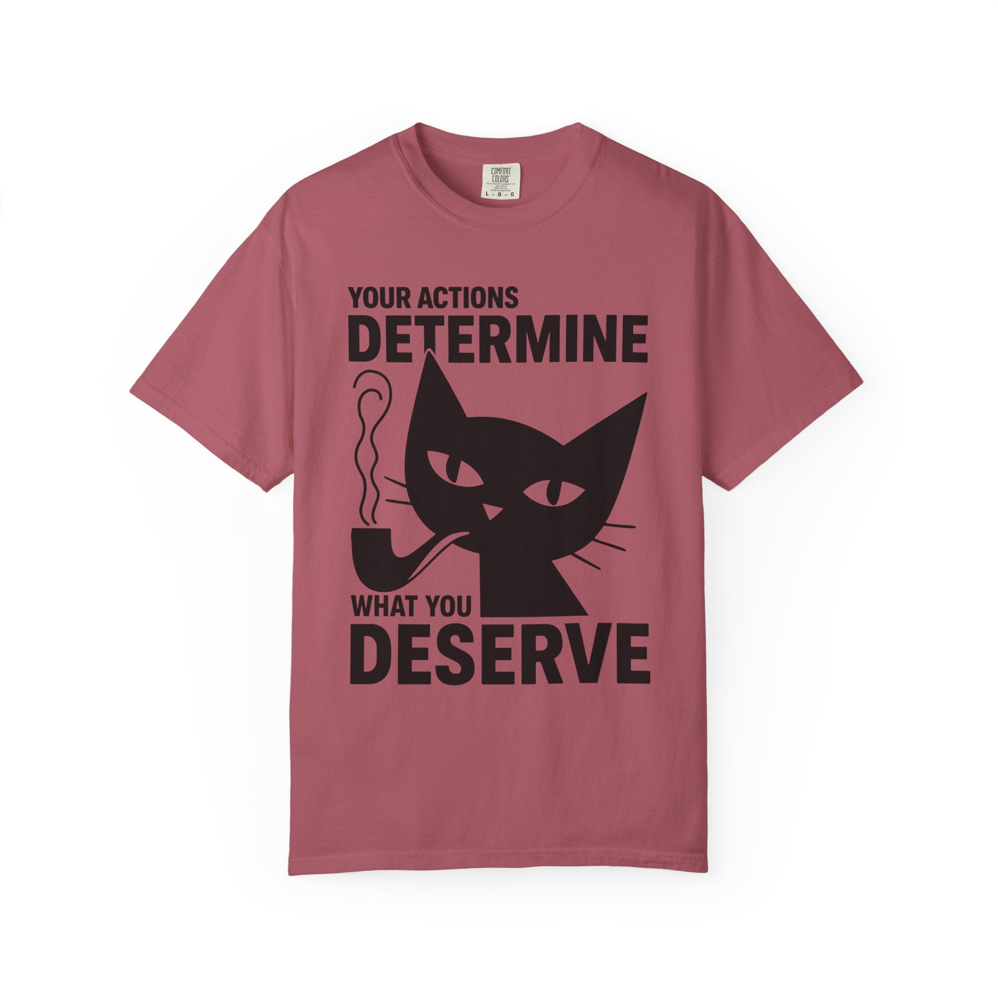 Motivational Cat Shirt, Take Action in the Gym and Life-T-Shirt-Gym Classics