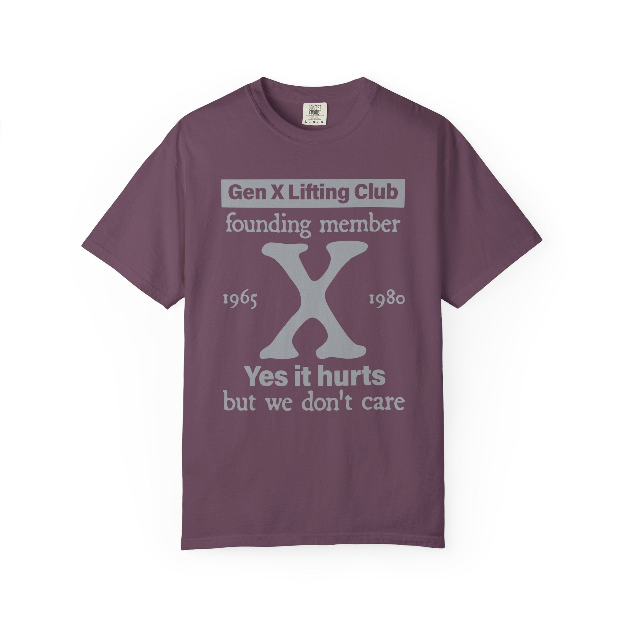 Gen X Lifting Club Shirt, Vintage Nostalgic Gym Tee
