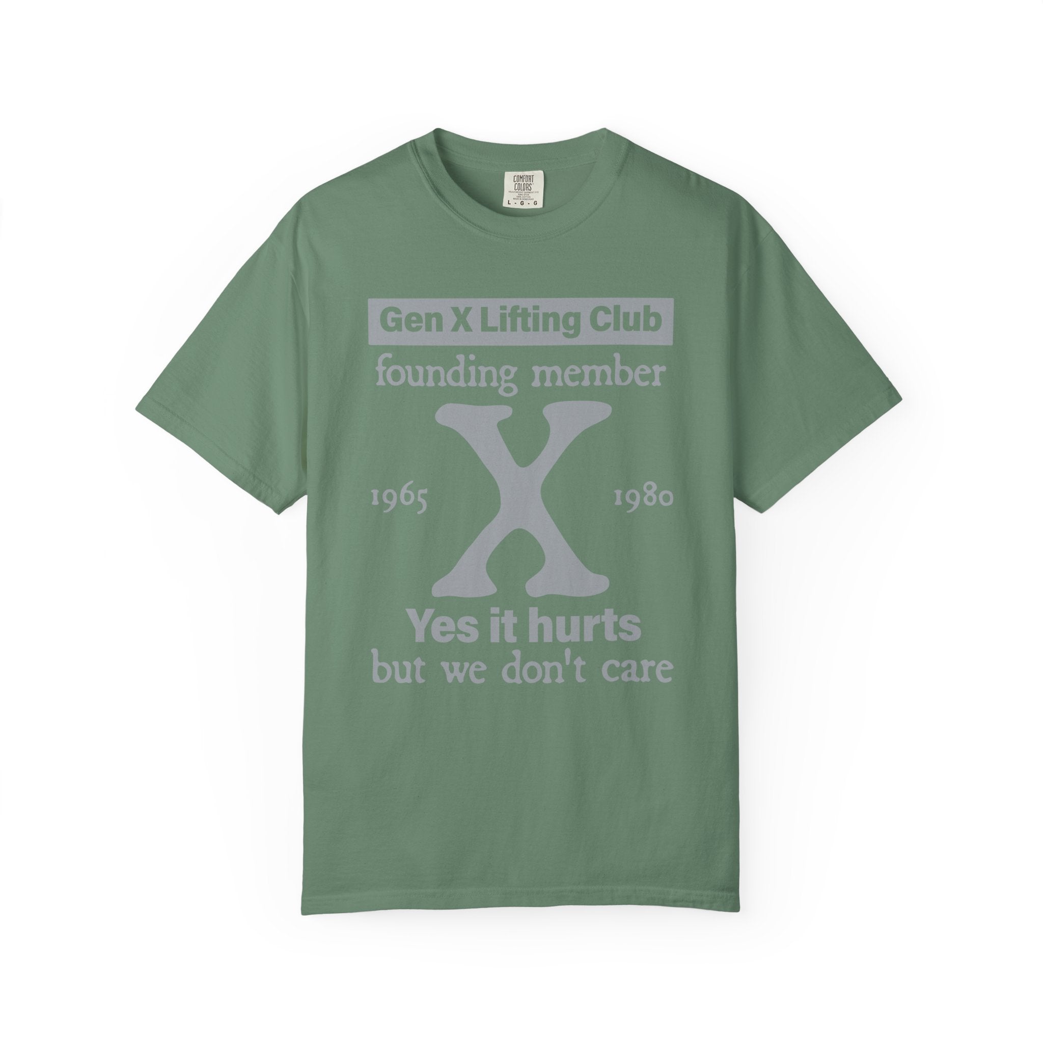 Gen X Lifting Club Shirt, Vintage Nostalgic Gym Tee