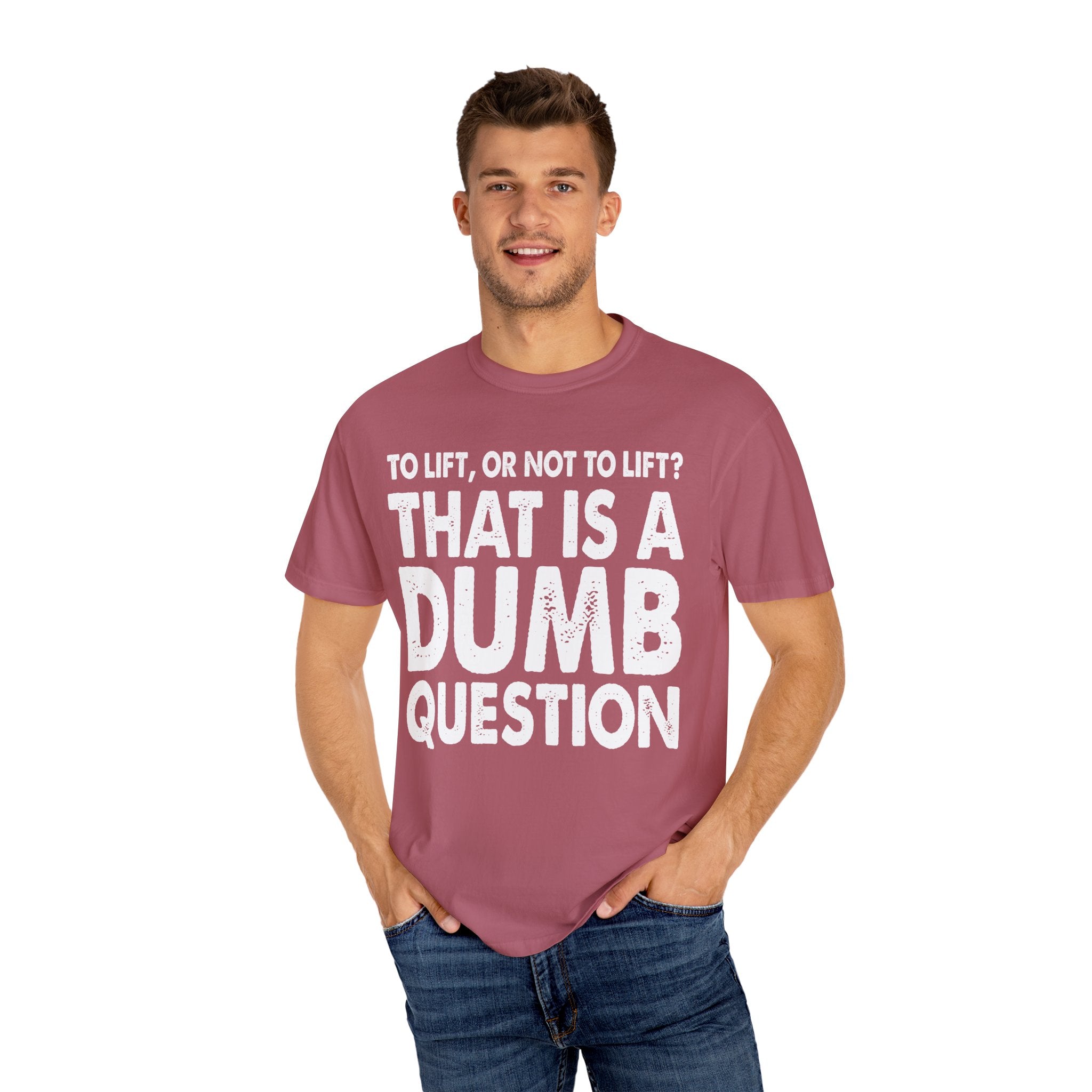 Funny Gym Shirt – Lift or Not to Lift, Unisex Workout Tee