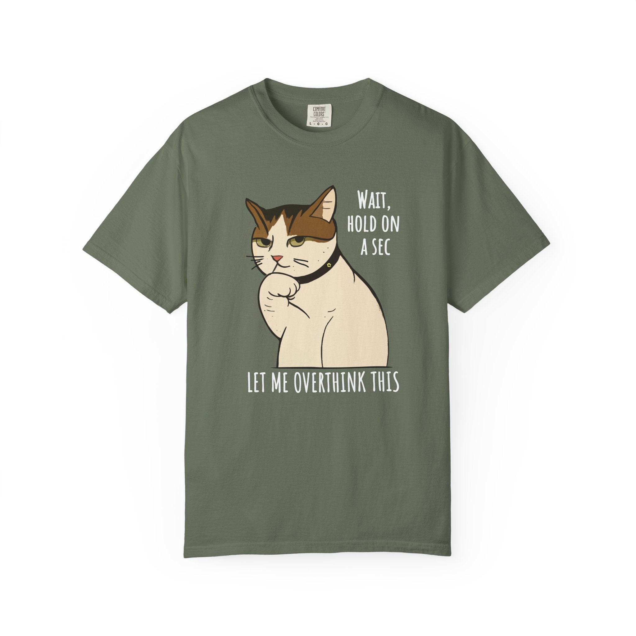 Overthinking Cat Gym T-Shirt And Pump Cover-T-Shirt-Gym Classics