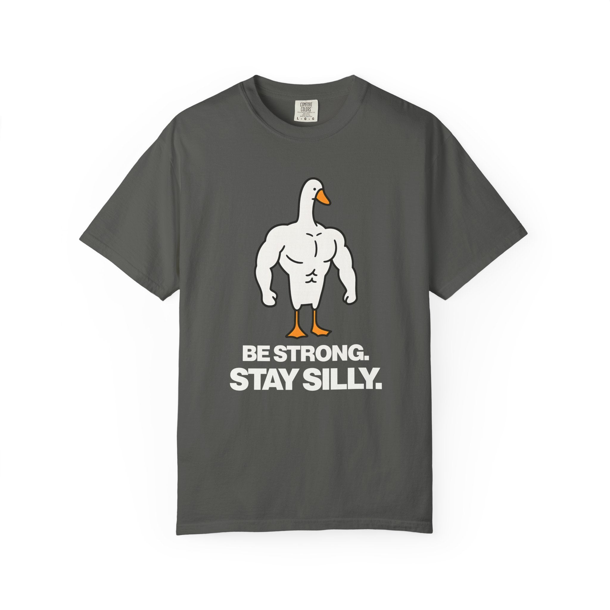 Be Strong Stay Silly, Silly Goose Gym Tee And Pump Cover-T-Shirt-Gym Classics