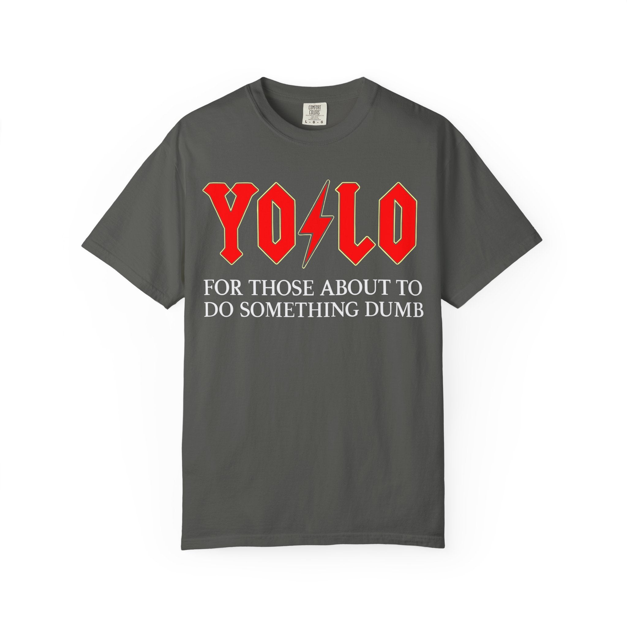 YOLO Gym Shirt or Pump Cover, Lift Heavy, Regret Nothing-T-Shirt-Gym Classics
