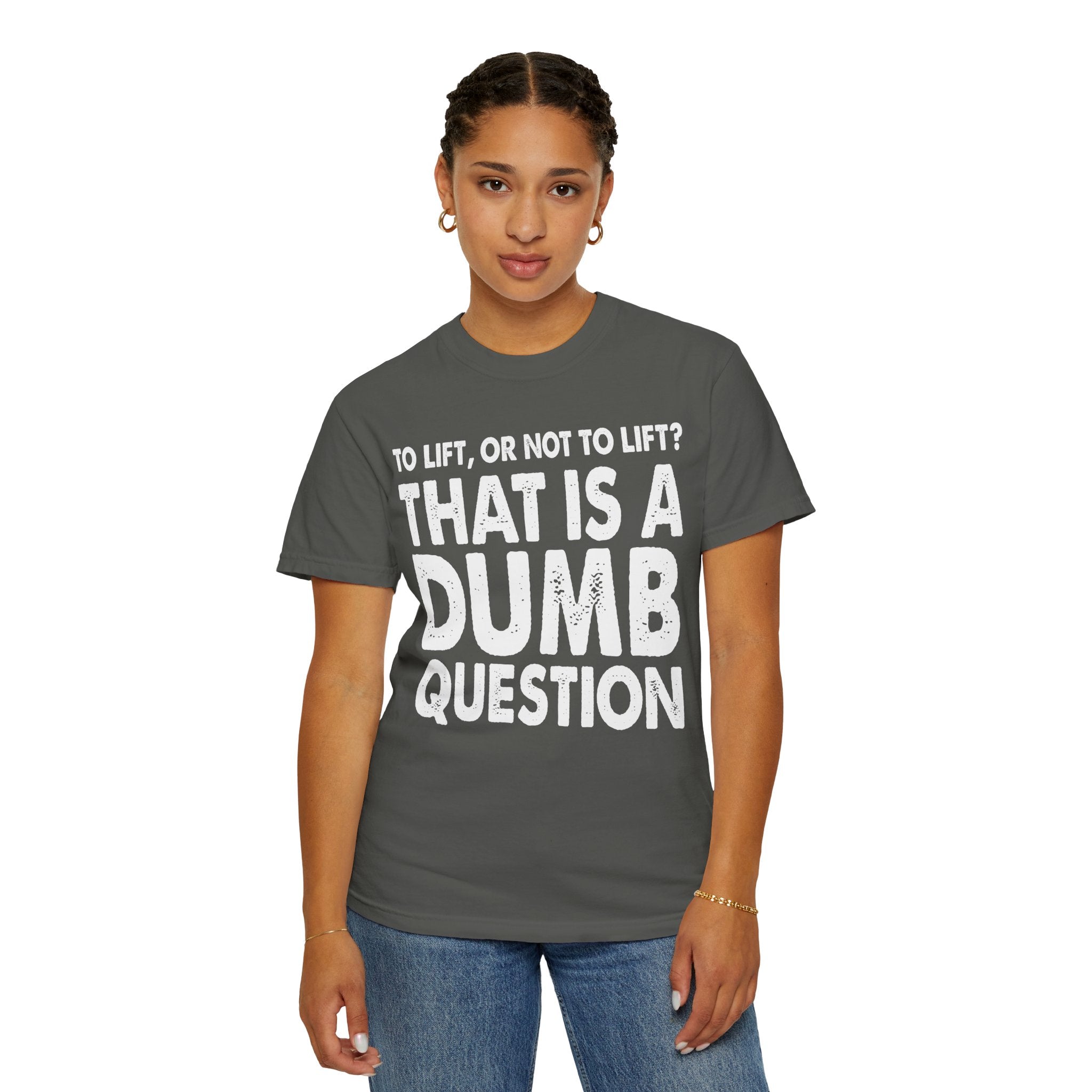 Funny Gym Shirt – Lift or Not to Lift, Unisex Workout Tee