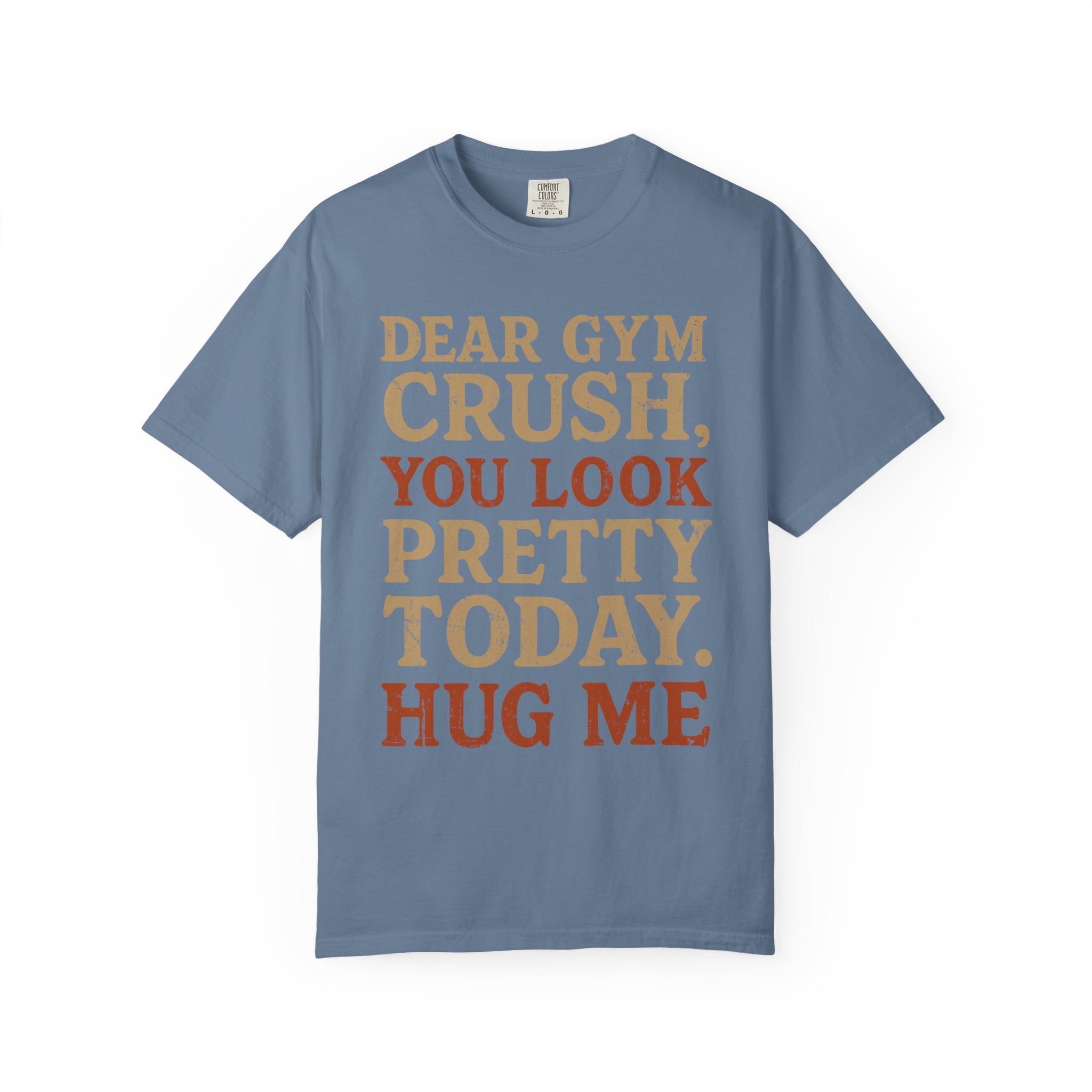 Funny Gym Crush T-Shirt, Lift, Laugh, Repeat-T-Shirt-Gym Classics