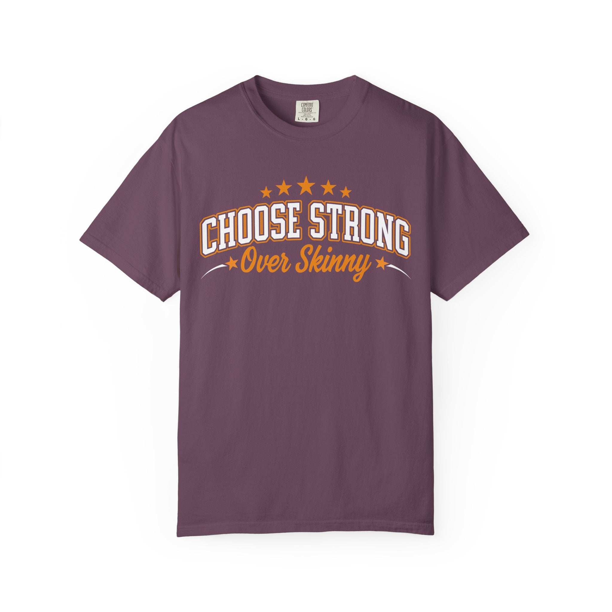 Choose Strong Over Skinny Shirt, Women's Fitness Gym Tee-T-Shirt-Gym Classics