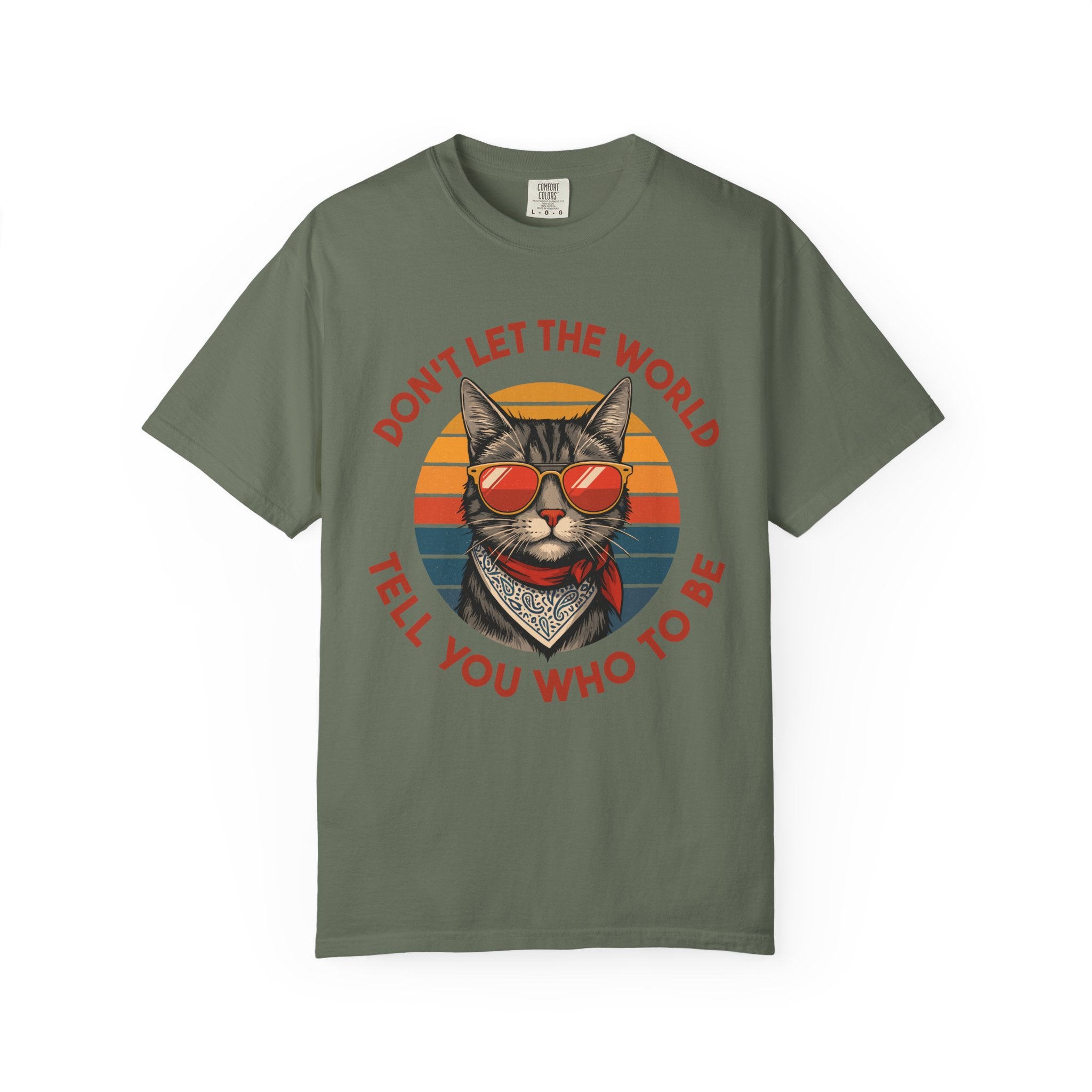 Don’t Conform, Be Yourself Cat Gym Tee or Pump Cover-T-Shirt-Gym Classics