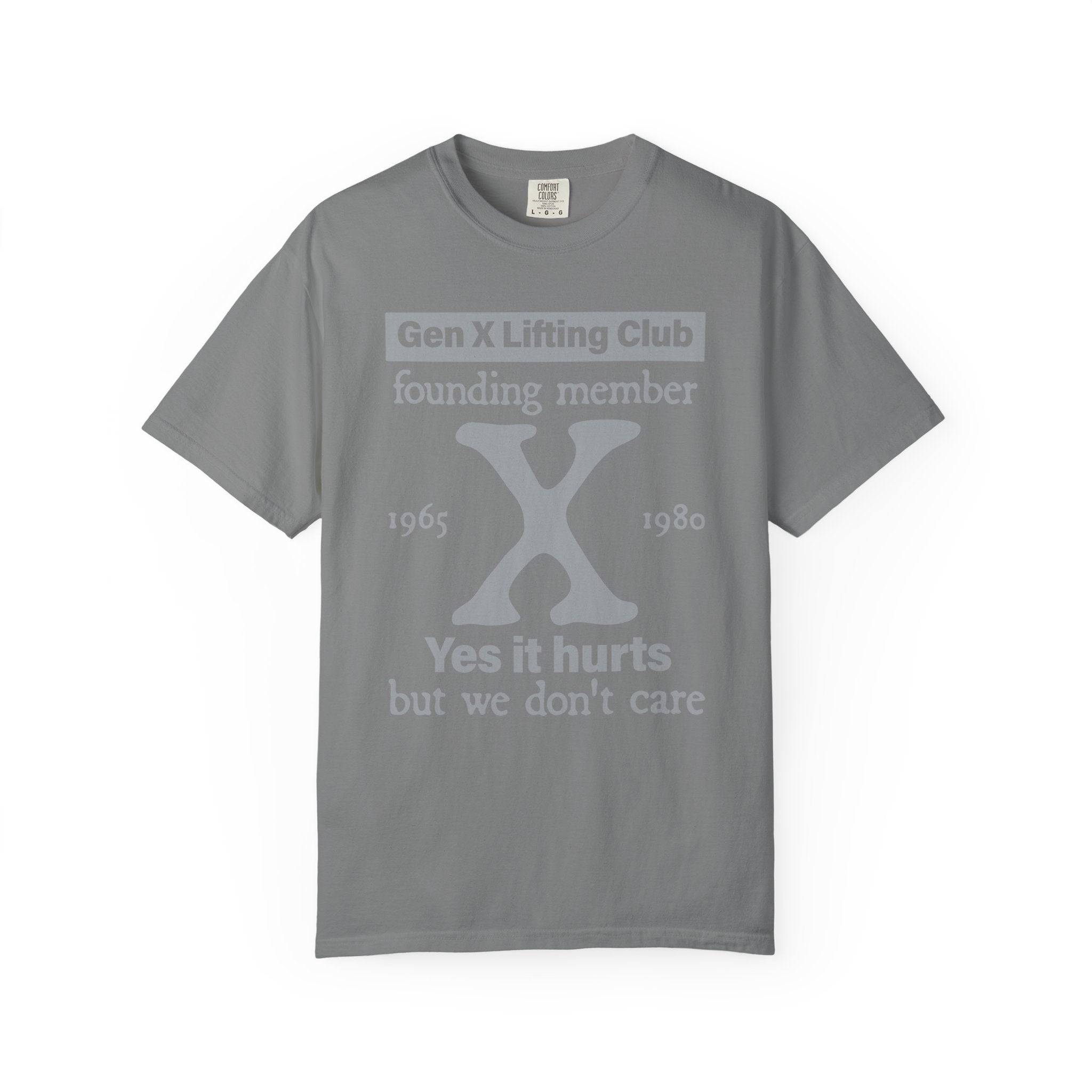 Gen X Lifting Club Shirt, Vintage Nostalgic Gym Tee