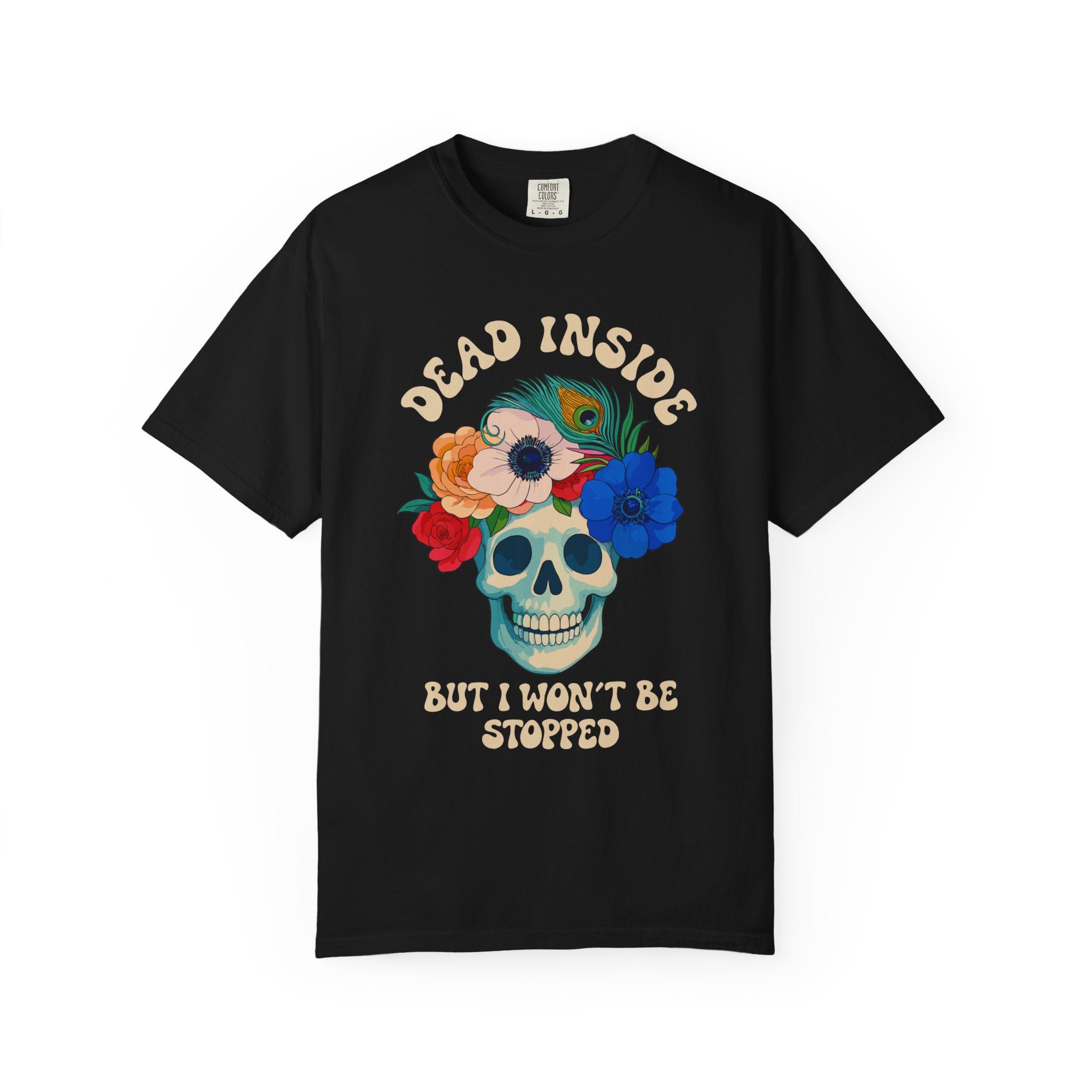 Dead Inside Gym Shirt or Pump Cover Sarcastic Motivation Tee-T-Shirt-Gym Classics