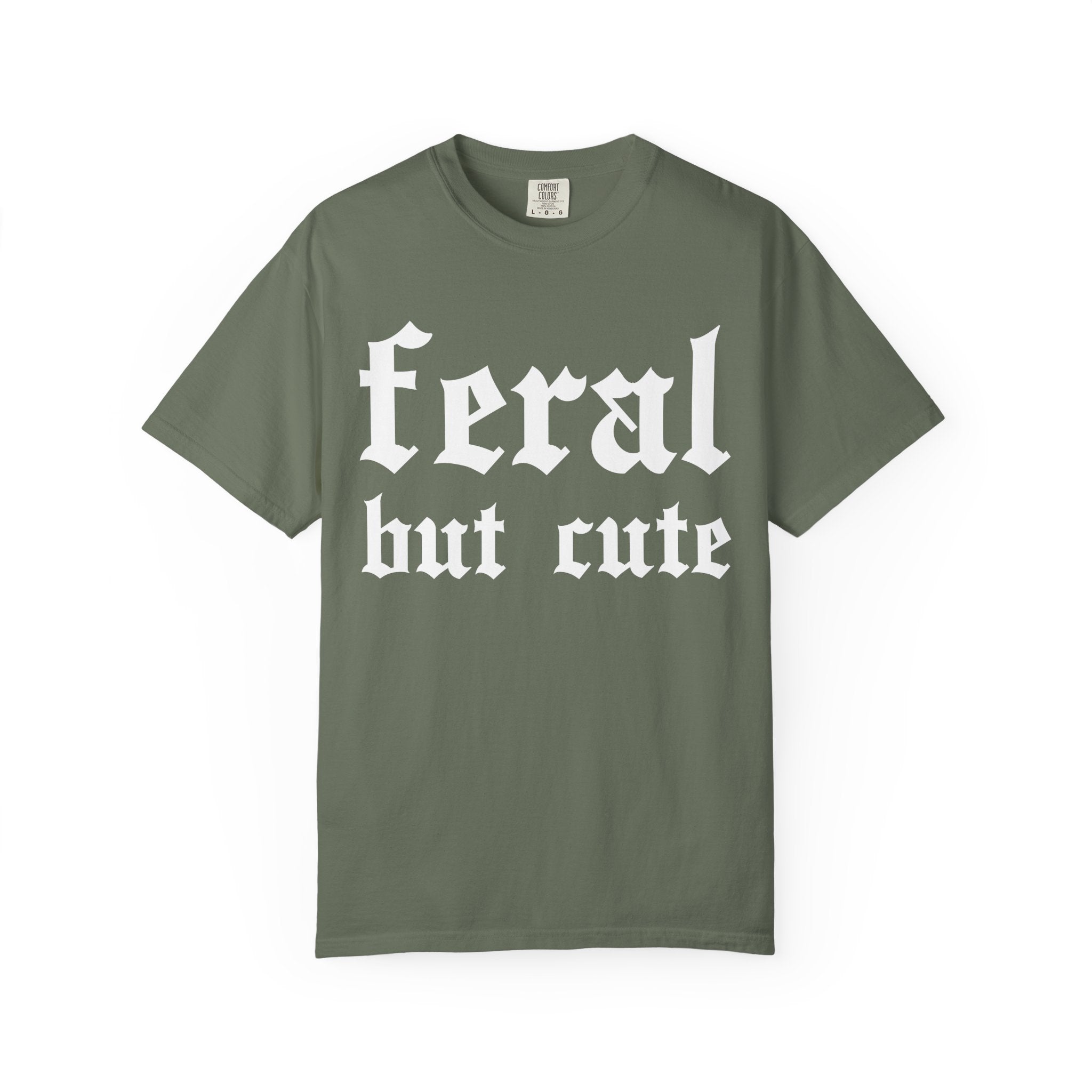 Feral Gym Girl Tee, Cute, Strong, Slightly Unhinged-T-Shirt-Gym Classics