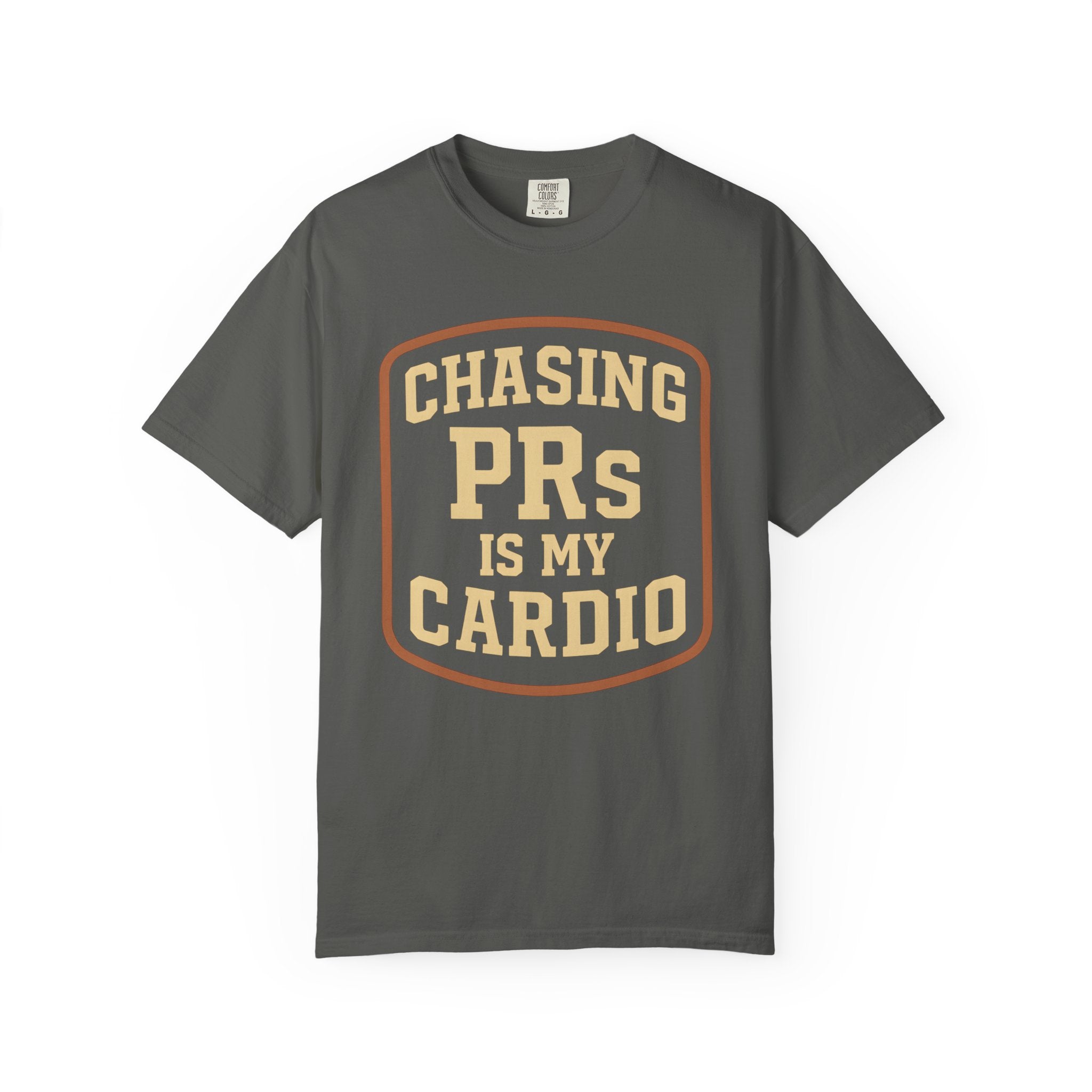 Chasing PRs is My Cardio Shirt, Powerlifter Workout Tee-T-Shirt-Gym Classics