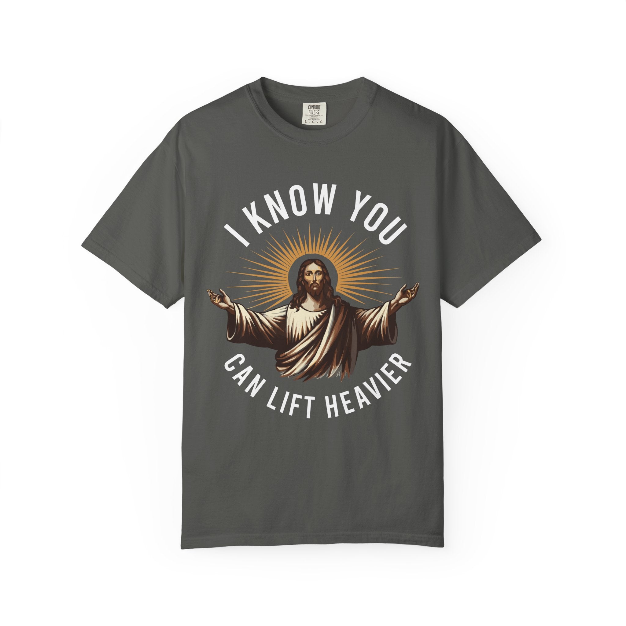 Jesus Motivational Gym Shirt or Pump Cover-T-Shirt-Gym Classics