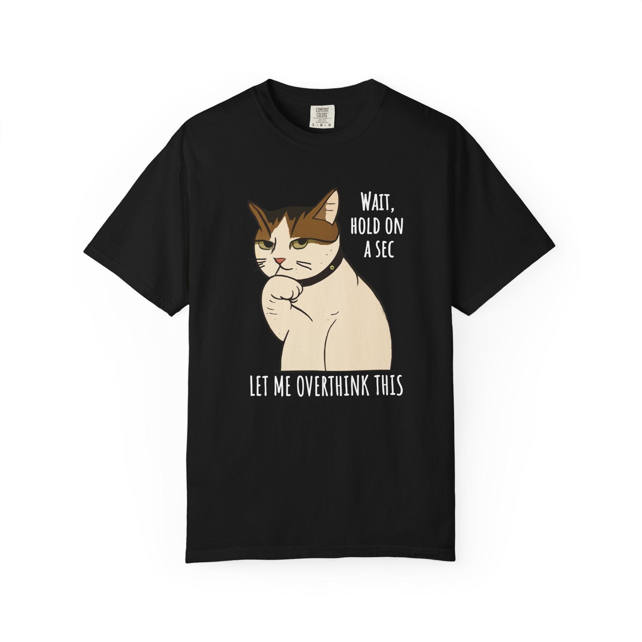 Overthinking Cat Gym T-Shirt And Pump Cover-T-Shirt-Gym Classics