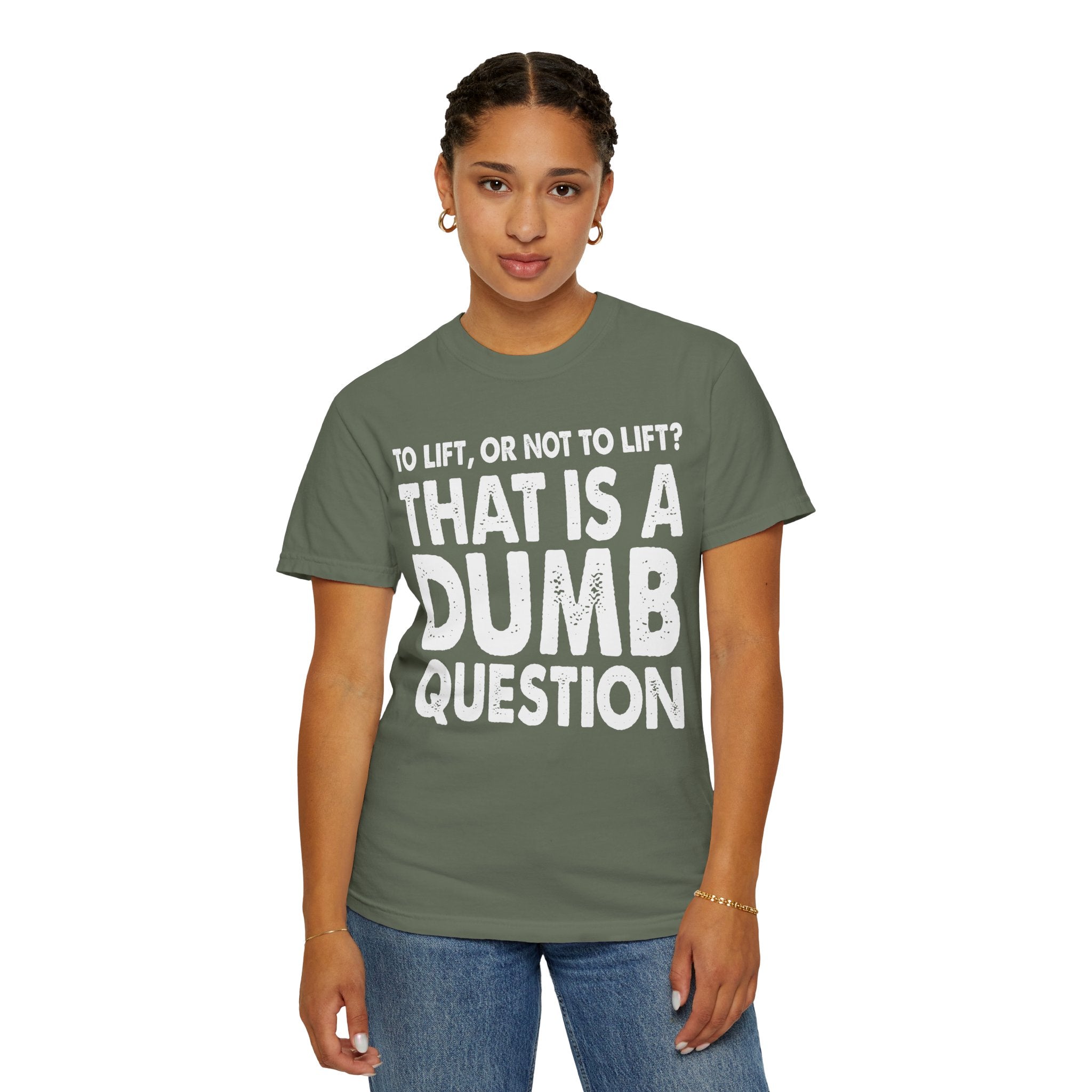 Funny Gym Shirt – Lift or Not to Lift, Unisex Workout Tee