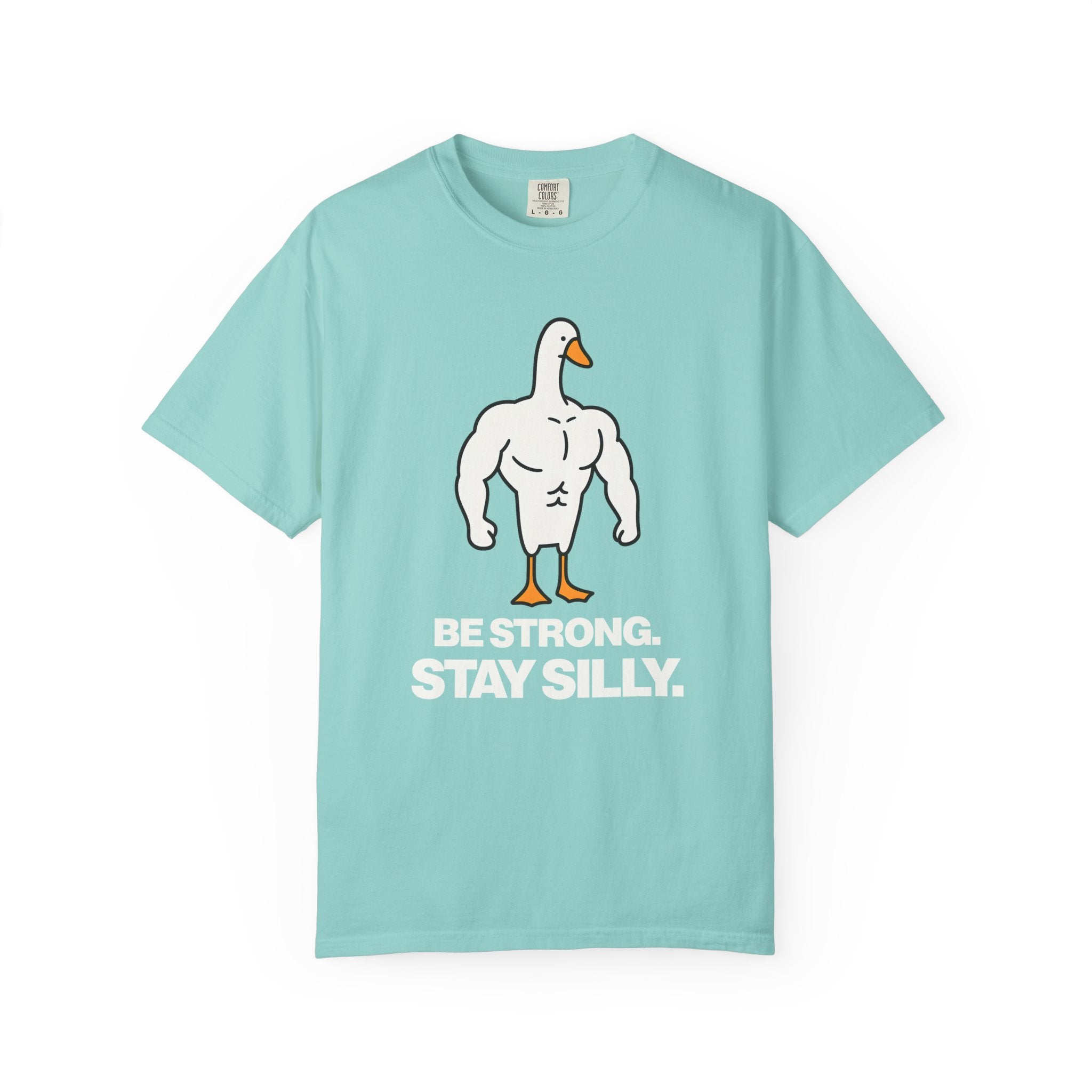 Be Strong Stay Silly, Silly Goose Gym Tee And Pump Cover-T-Shirt-Gym Classics