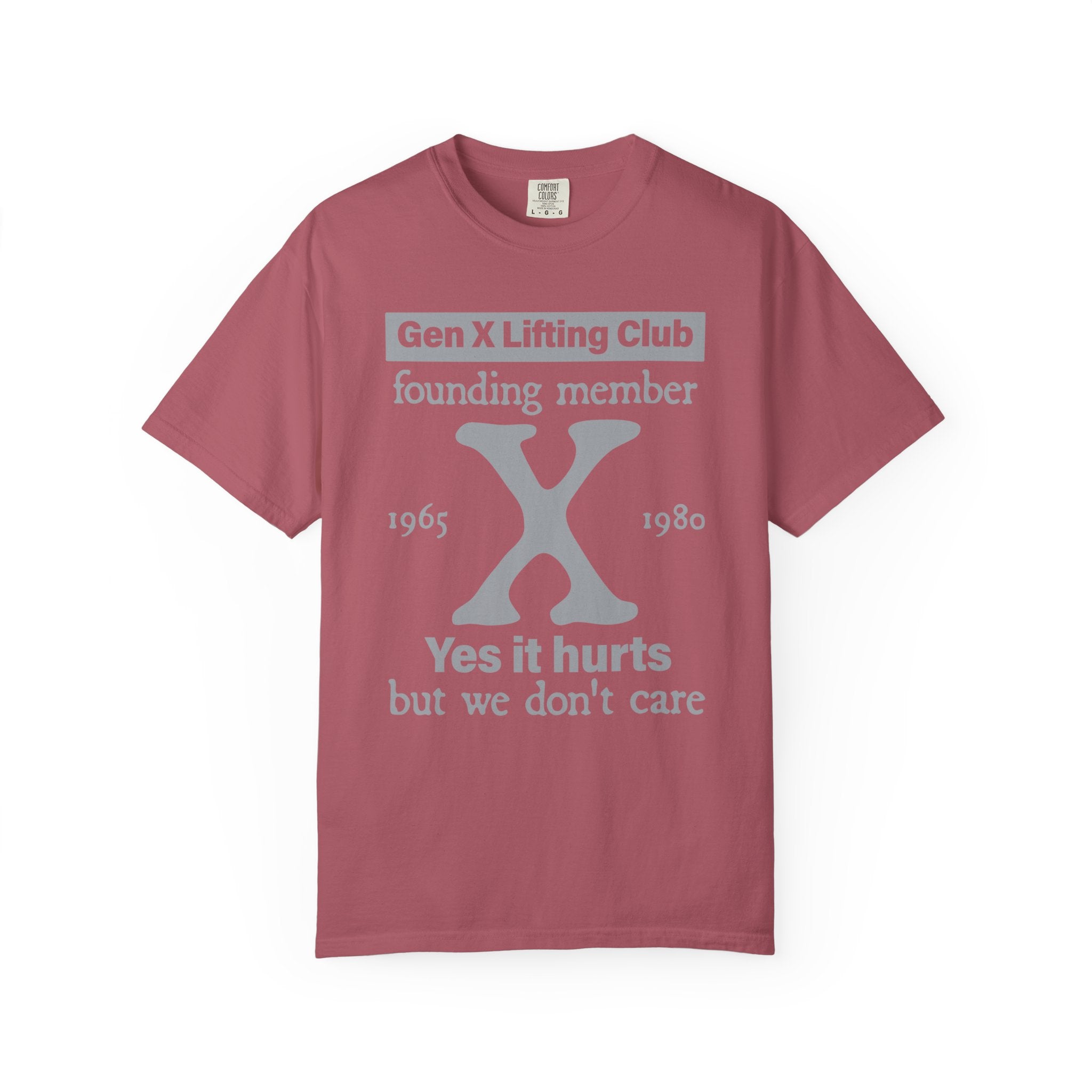 Gen X Lifting Club Shirt, Vintage Nostalgic Gym Tee