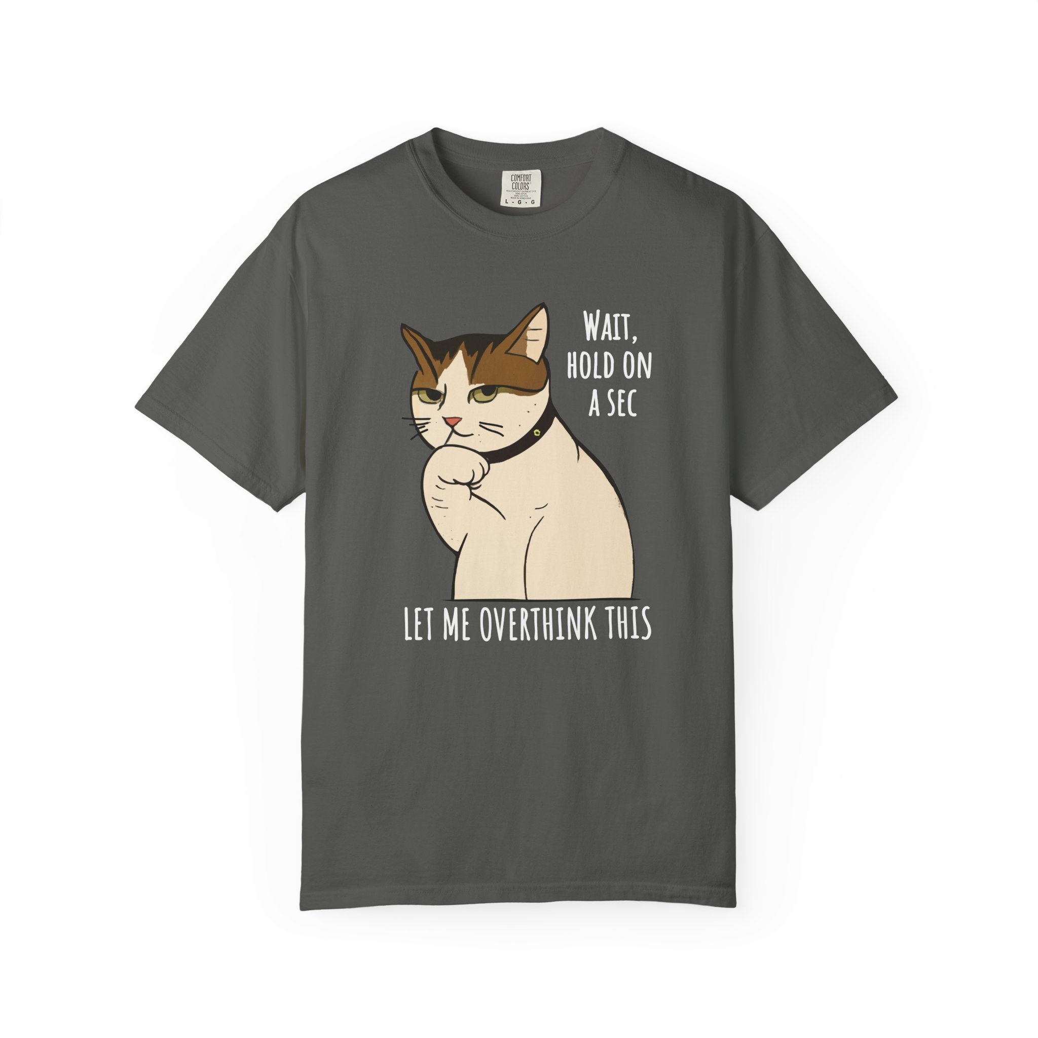 Overthinking Cat Gym T-Shirt And Pump Cover-T-Shirt-Gym Classics