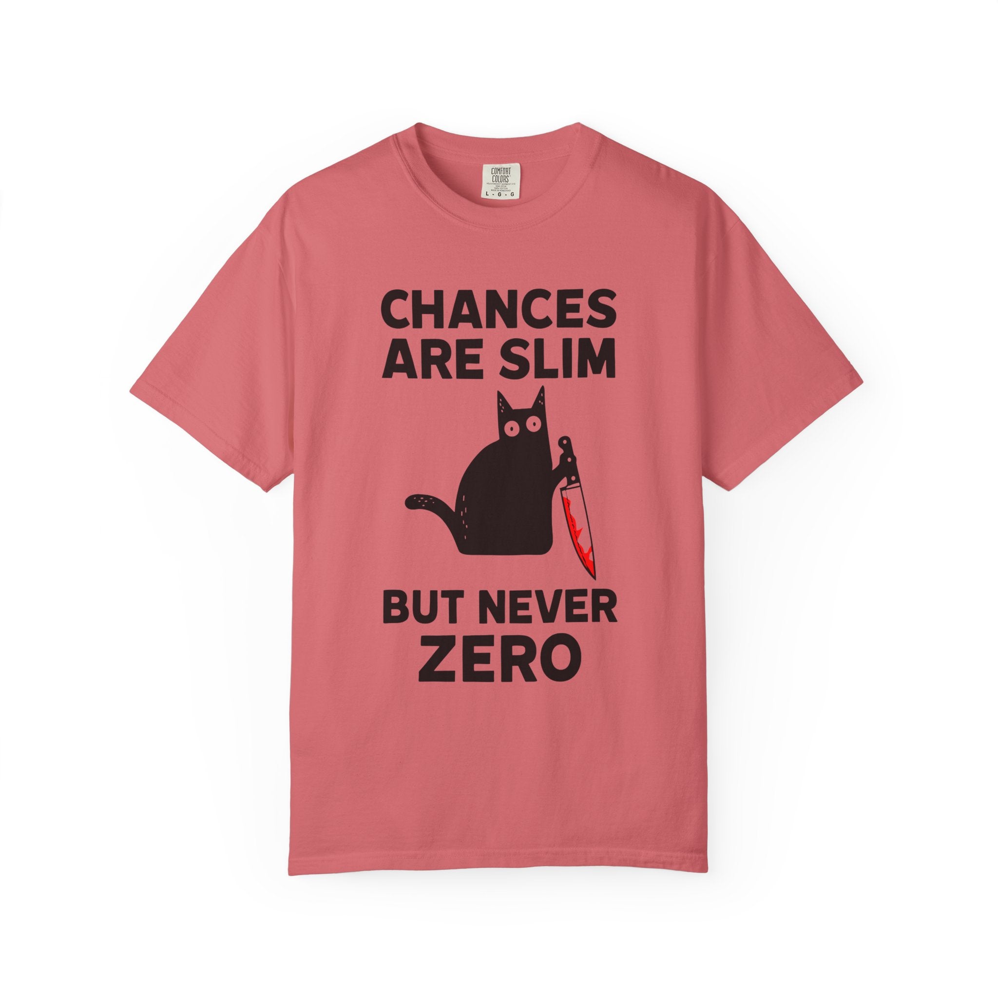 Murder Cat Gym Tee or Pump Cover, Chances Are Slim, But...-T-Shirt-Gym Classics