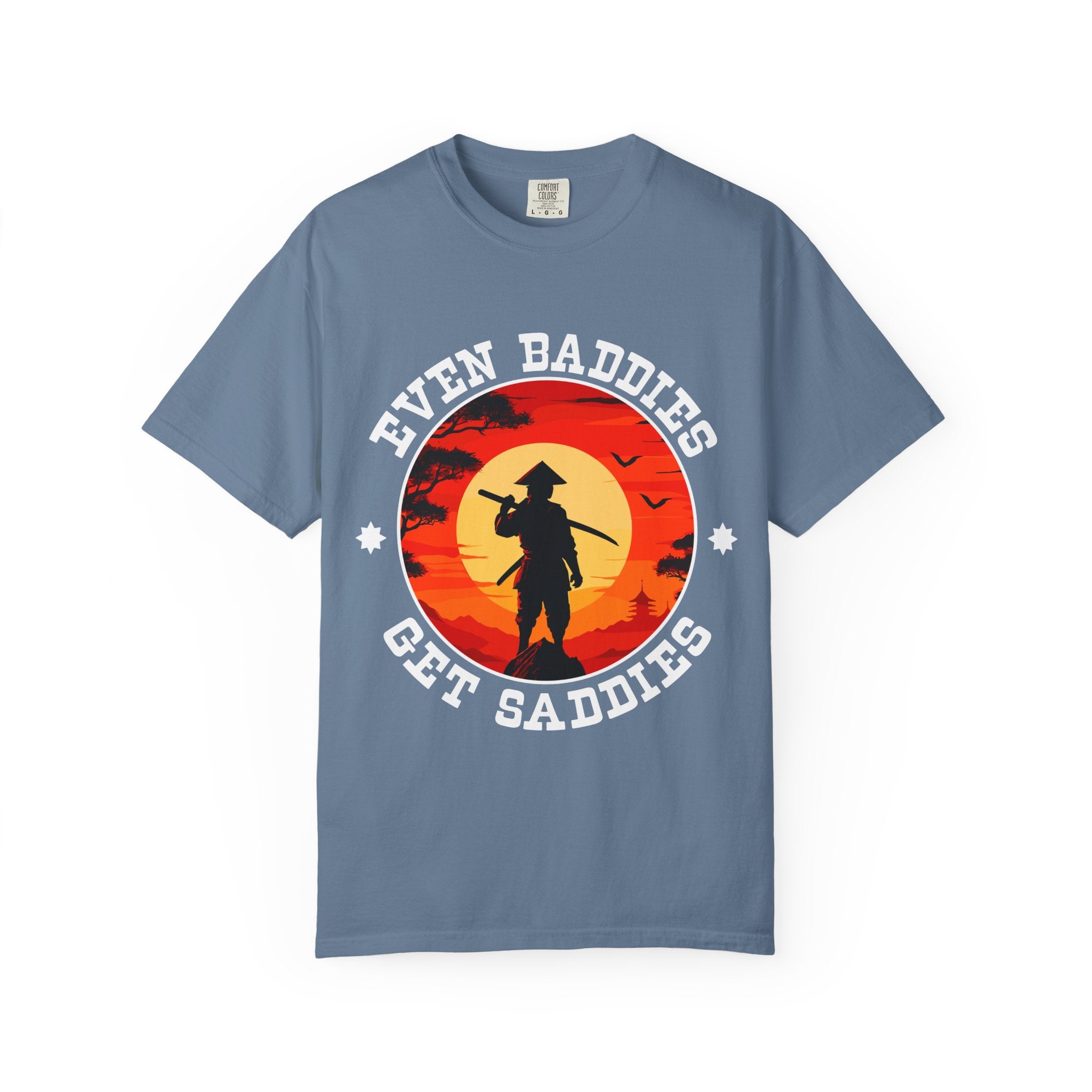Even Baddies Get Saddies, Mental Health Graphic Gym Tee-T-Shirt-Gym Classics
