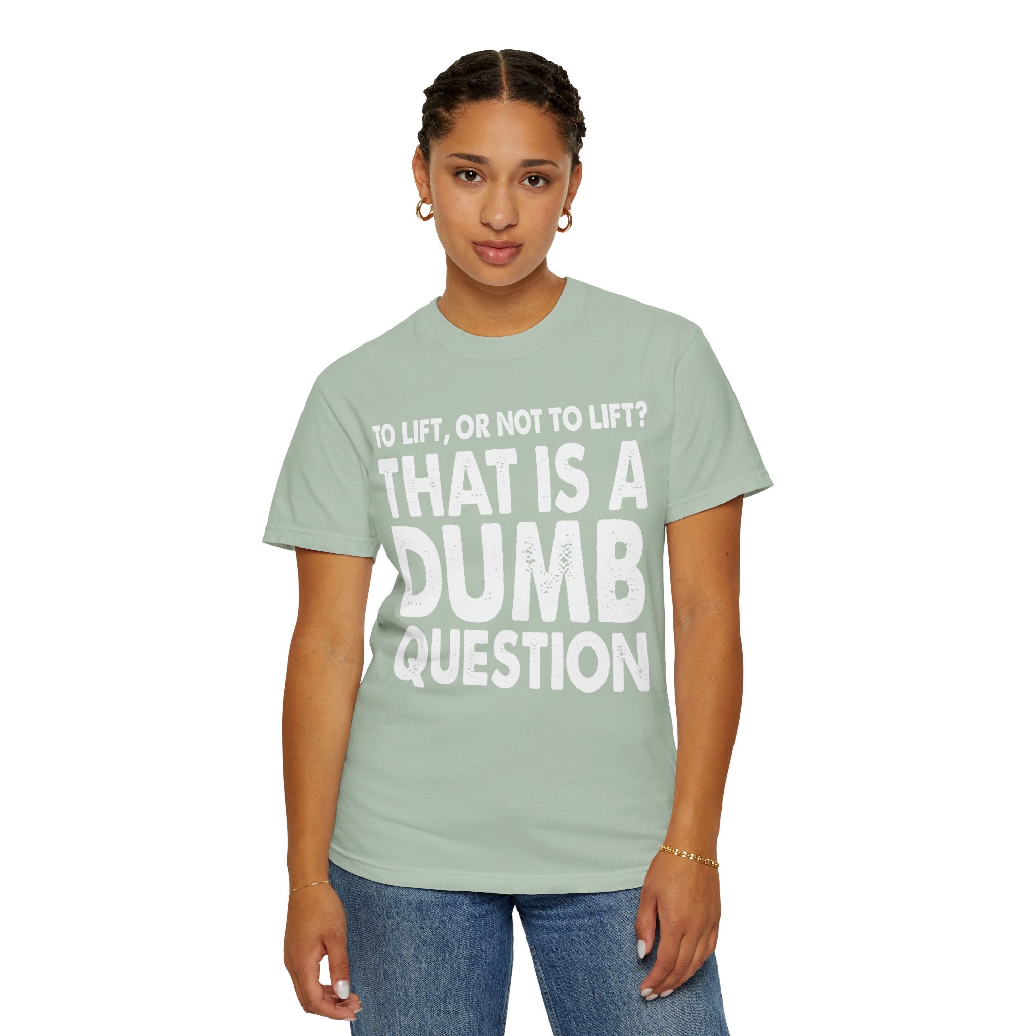 Funny Gym Shirt – Lift or Not to Lift, Unisex Workout Tee