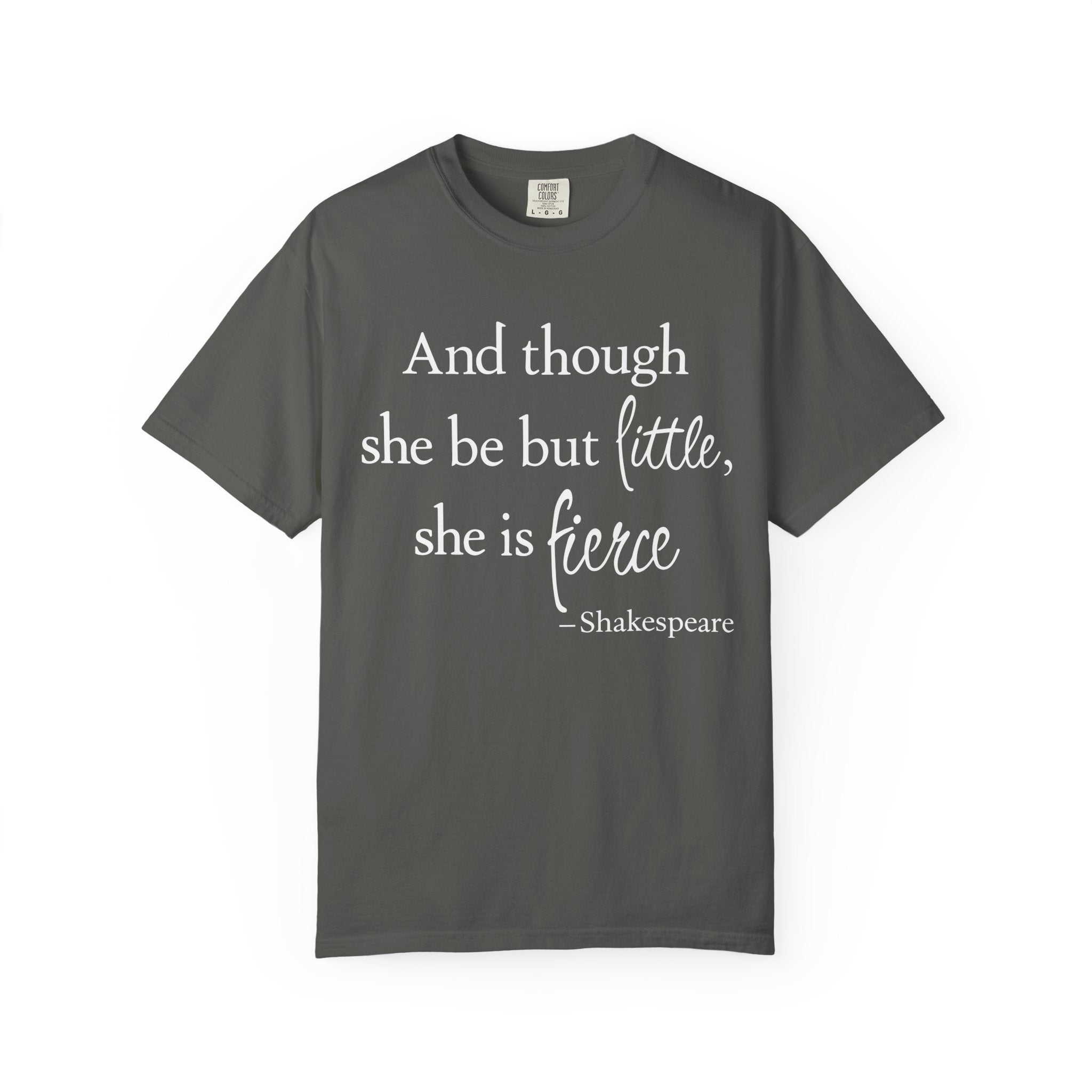 Small But Mighty Fierce Girl Gym Shirt or Pump Cover-T-Shirt-Gym Classics