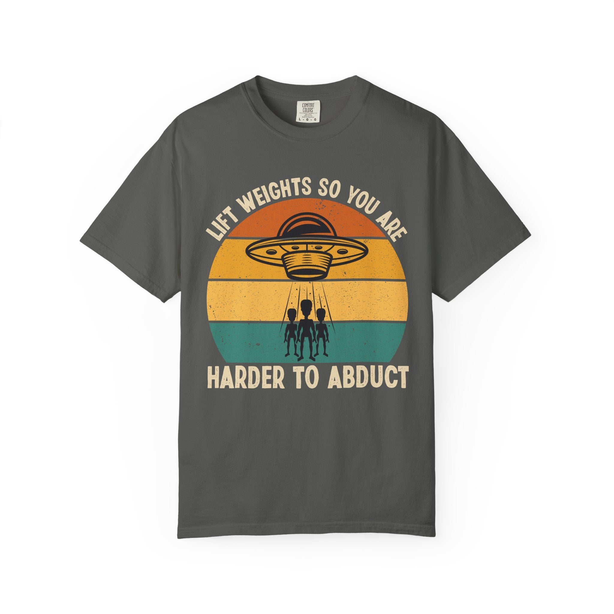 Alien Abduction Workout Shirt, Funny Gym Tee for Lifters-T-Shirt-Gym Classics