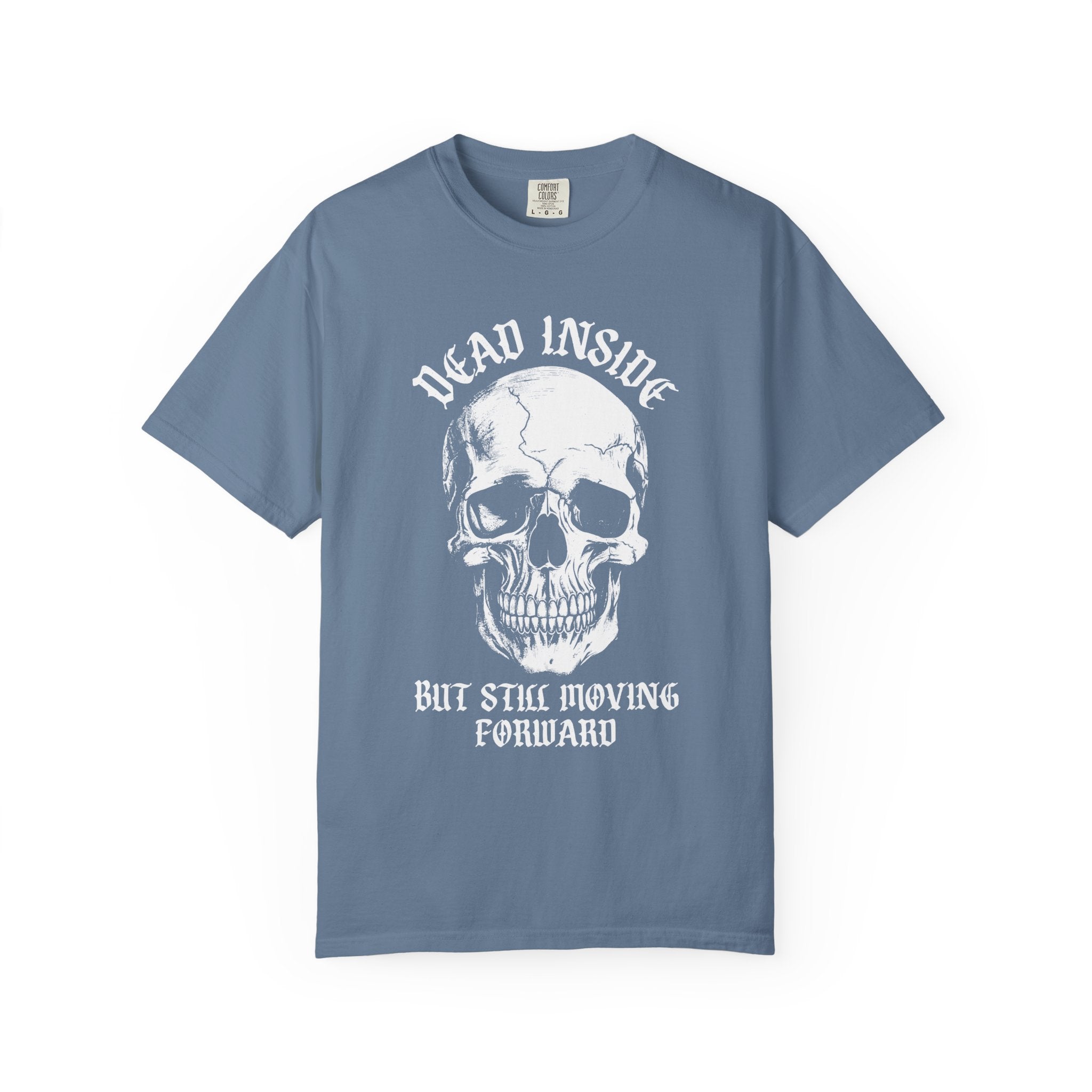 Dead Inside Skull Gym Shirt, Stress & Strength Tee-T-Shirt-Gym Classics