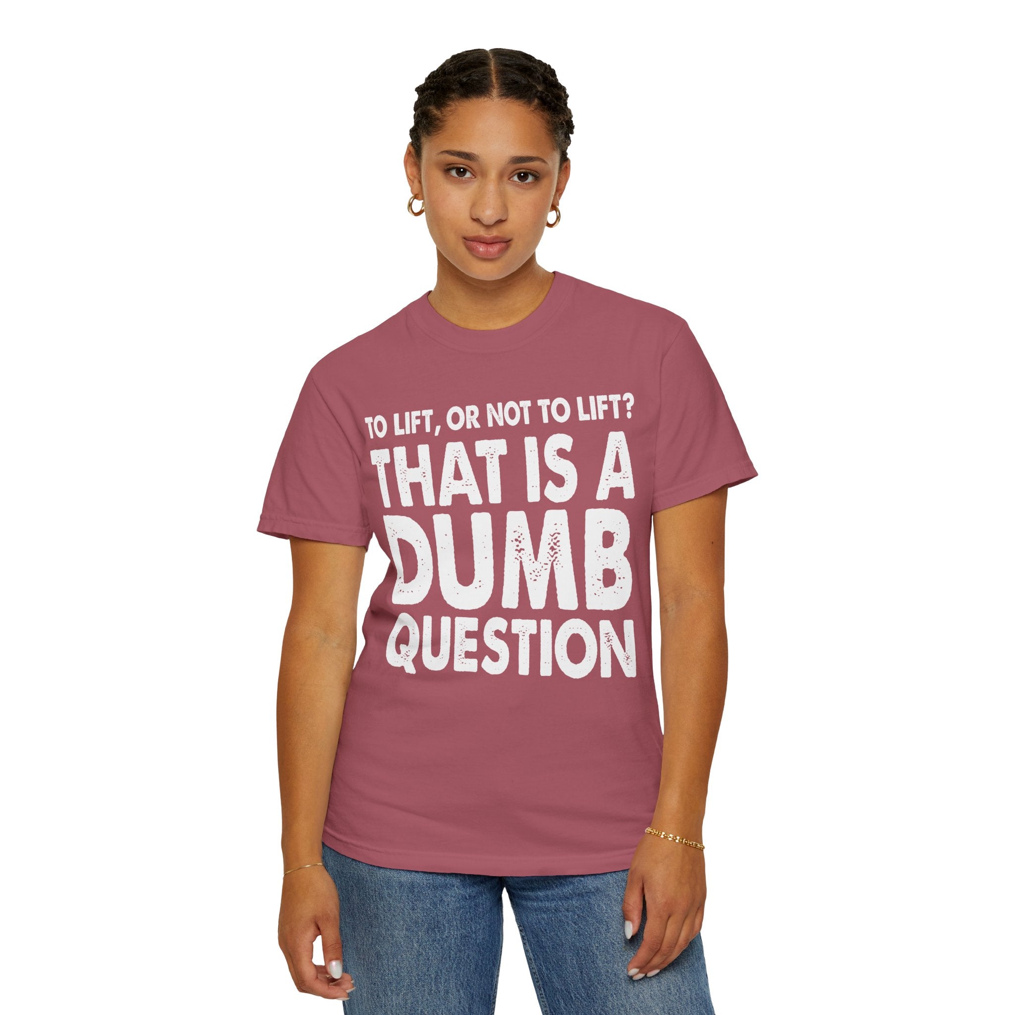 Funny Gym Shirt – Lift or Not to Lift, Unisex Workout Tee
