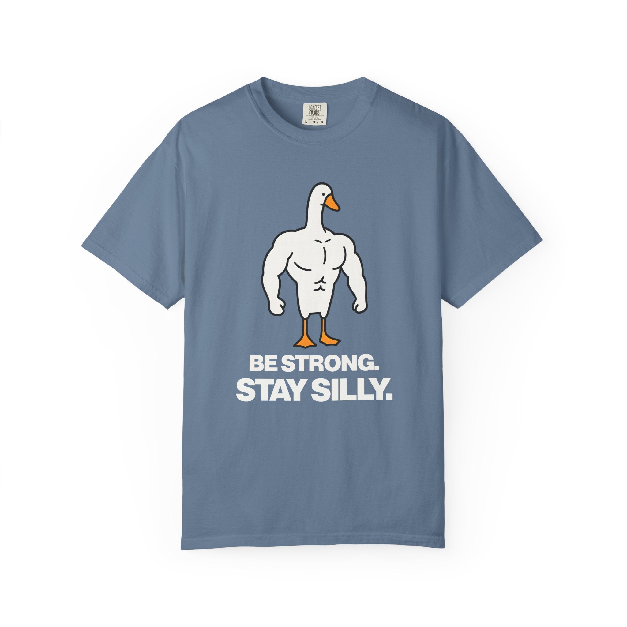 Be Strong Stay Silly, Silly Goose Gym Tee And Pump Cover-T-Shirt-Gym Classics