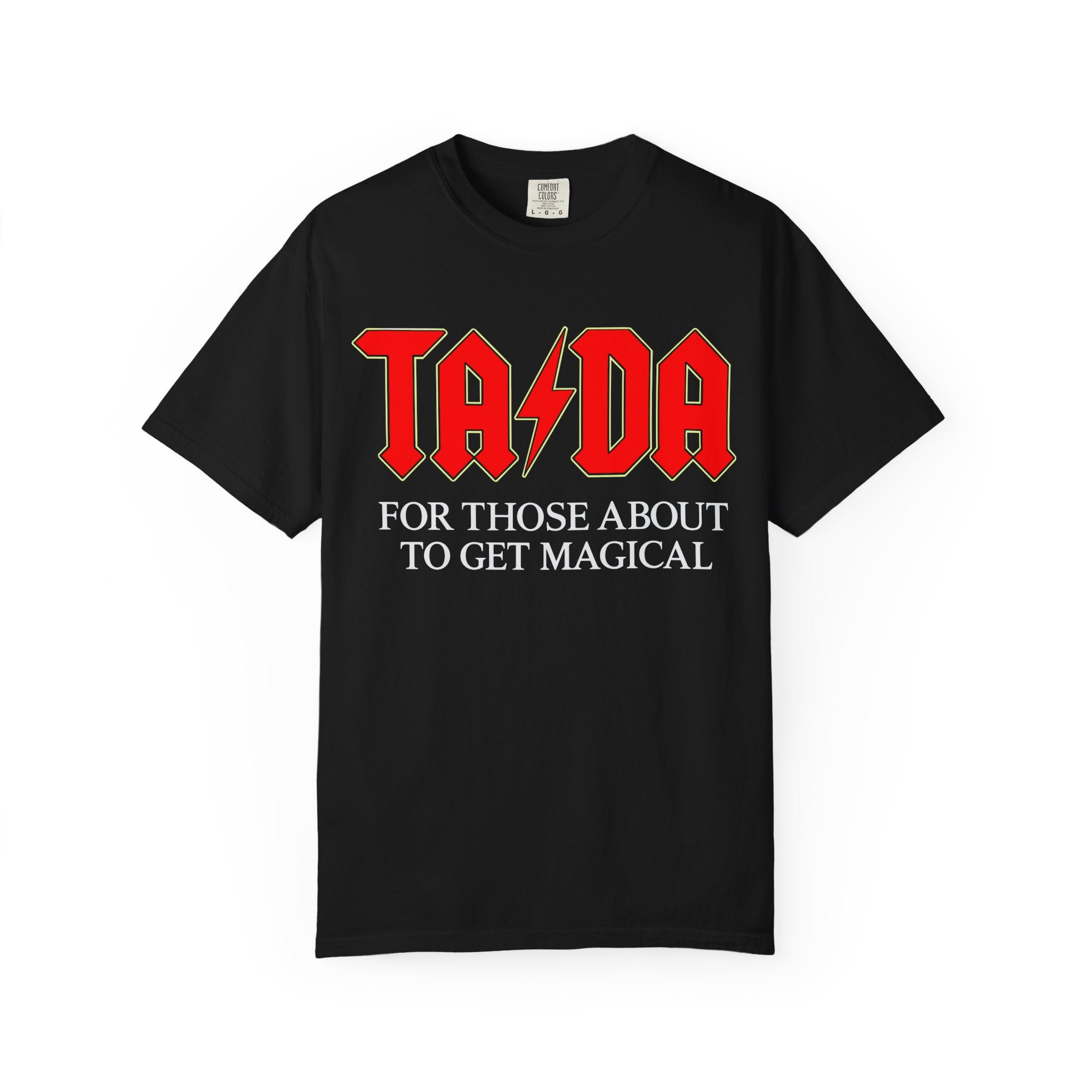 TA/DA Magical Garment-Dyed Gym Tee And Pump Cover-T-Shirt-Gym Classics
