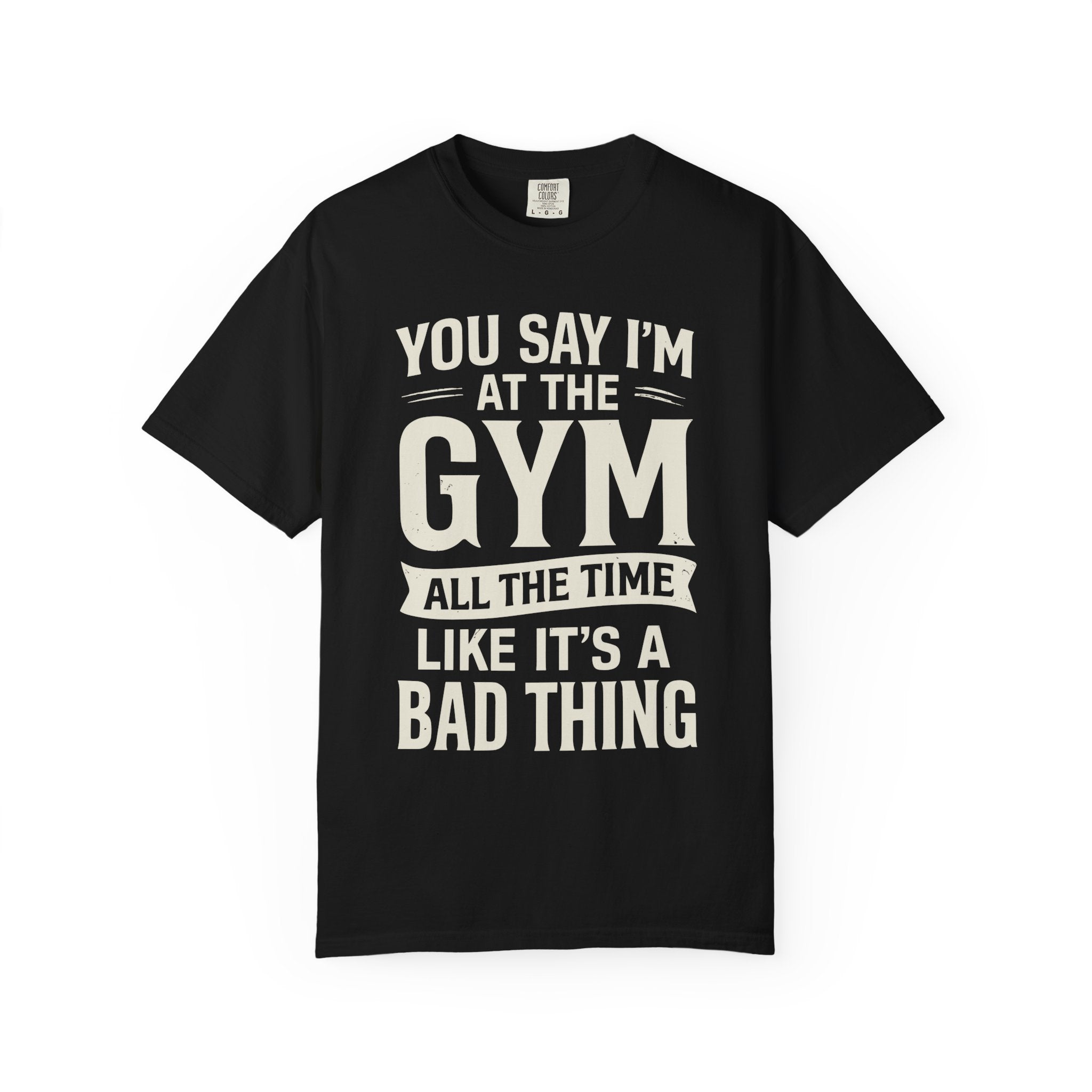 Gym Addiction T-Shirt, Fun Tee for Fitness Lovers-T-Shirt-Gym Classics