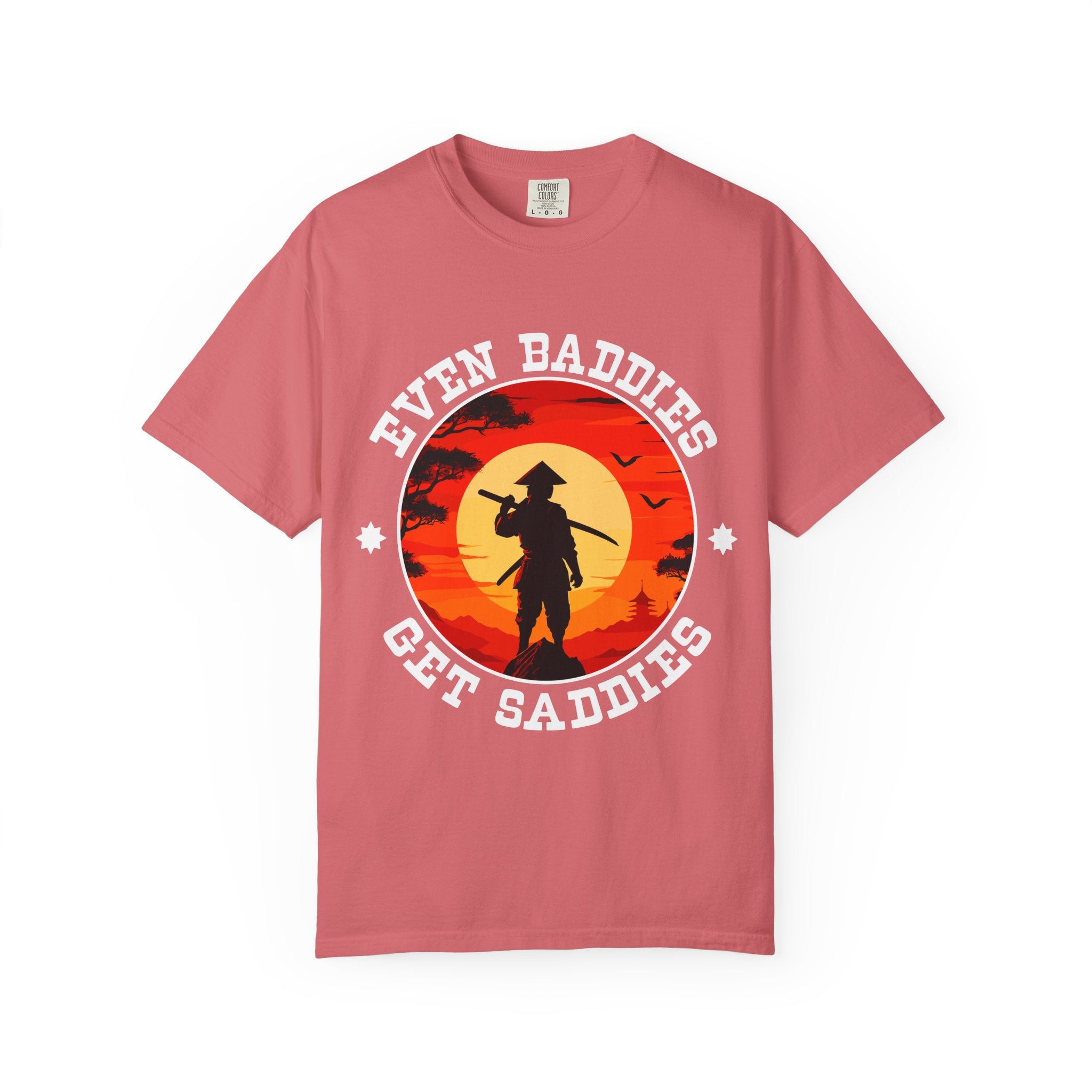 Even Baddies Get Saddies, Mental Health Graphic Gym Tee-T-Shirt-Gym Classics