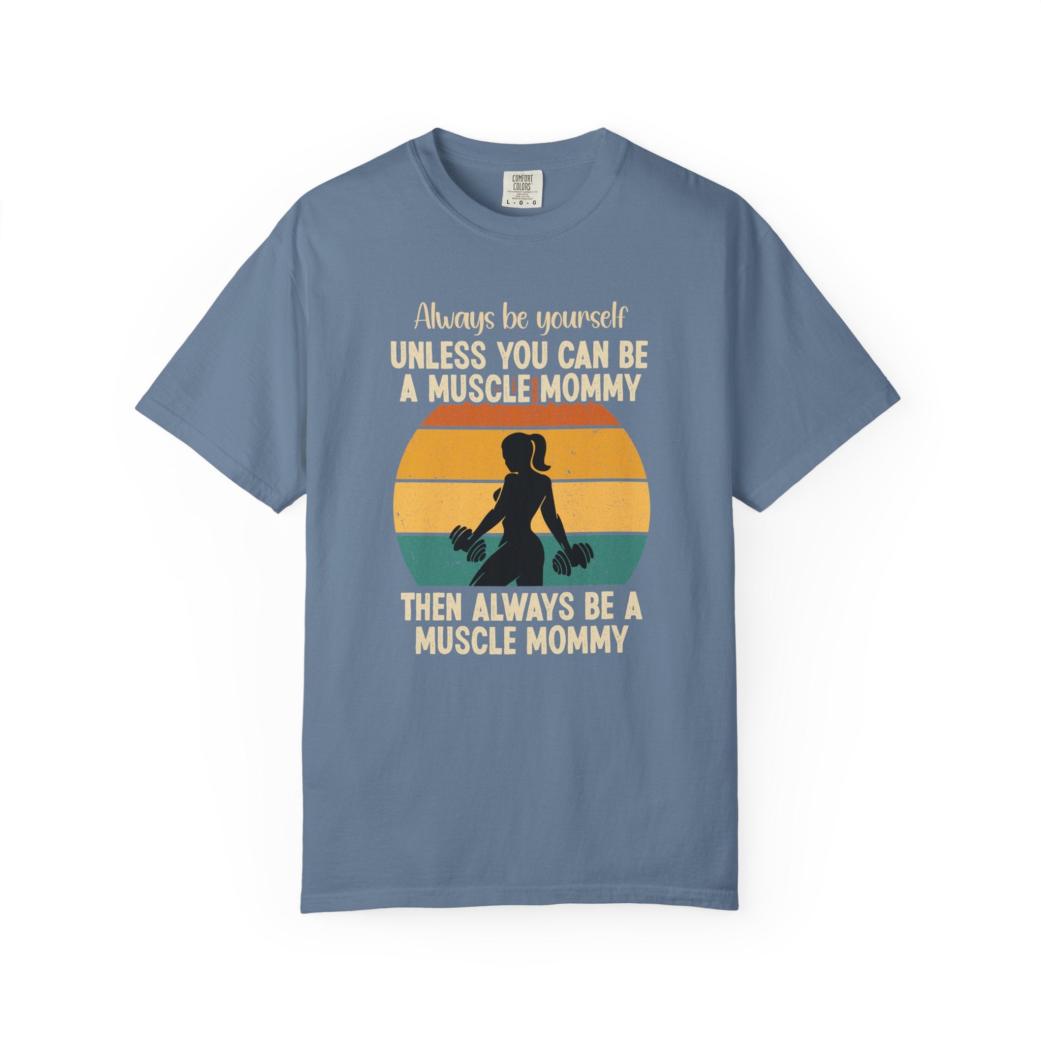 Muscle Mommy Tee, Funny Gym Shirt for Strong Women-T-Shirt-Gym Classics