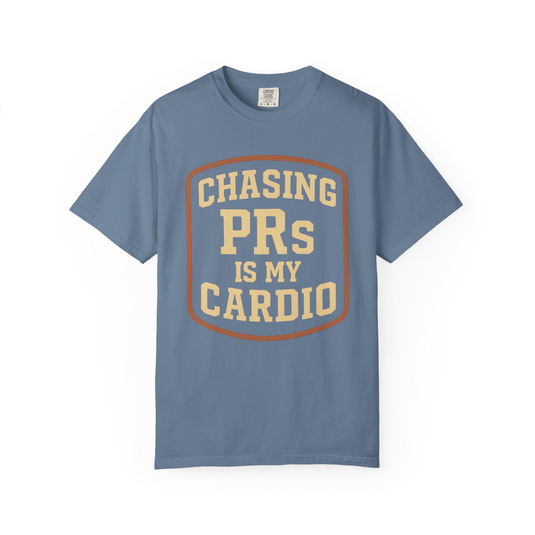 Chasing PRs is My Cardio Shirt, Powerlifter Workout Tee-T-Shirt-Gym Classics