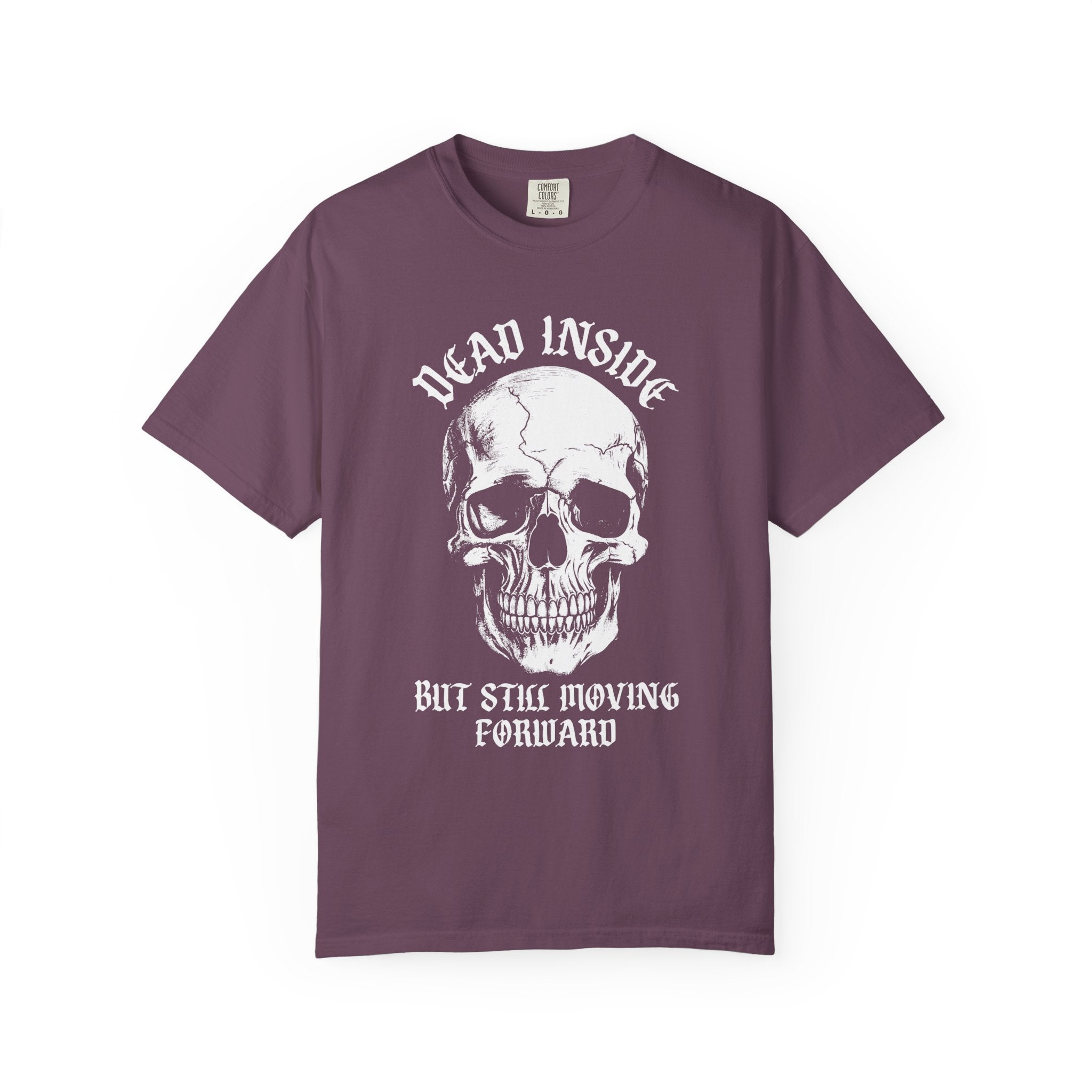 Dead Inside Skull Gym Shirt, Stress & Strength Tee-T-Shirt-Gym Classics