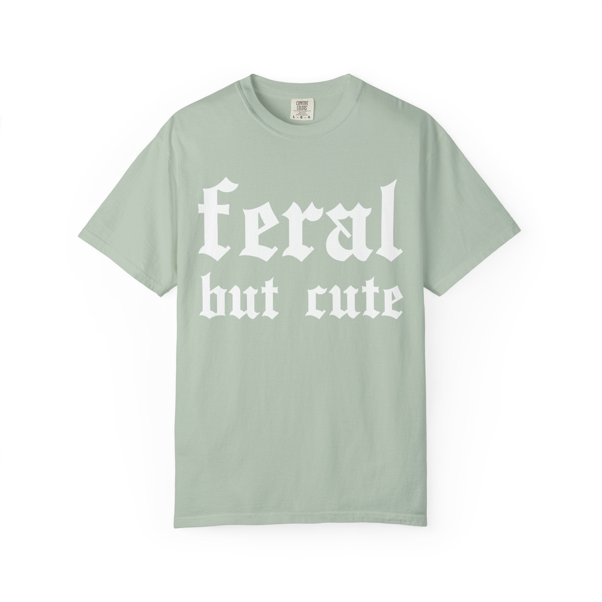 Feral Gym Girl Tee, Cute, Strong, Slightly Unhinged-T-Shirt-Gym Classics