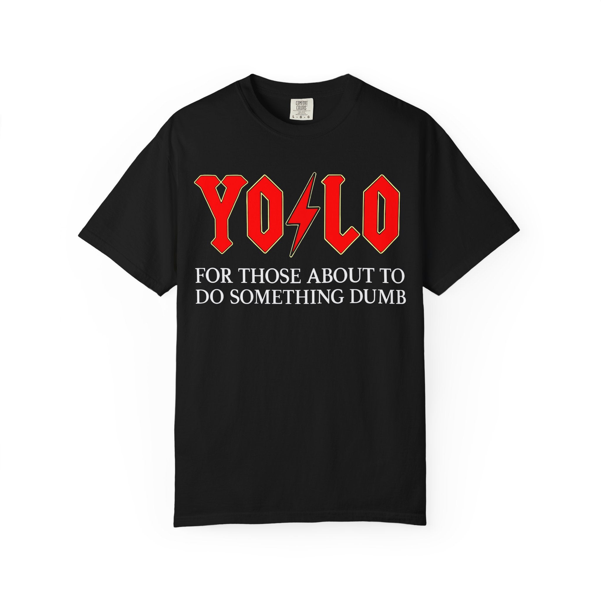 YOLO Gym Shirt or Pump Cover, Lift Heavy, Regret Nothing-T-Shirt-Gym Classics