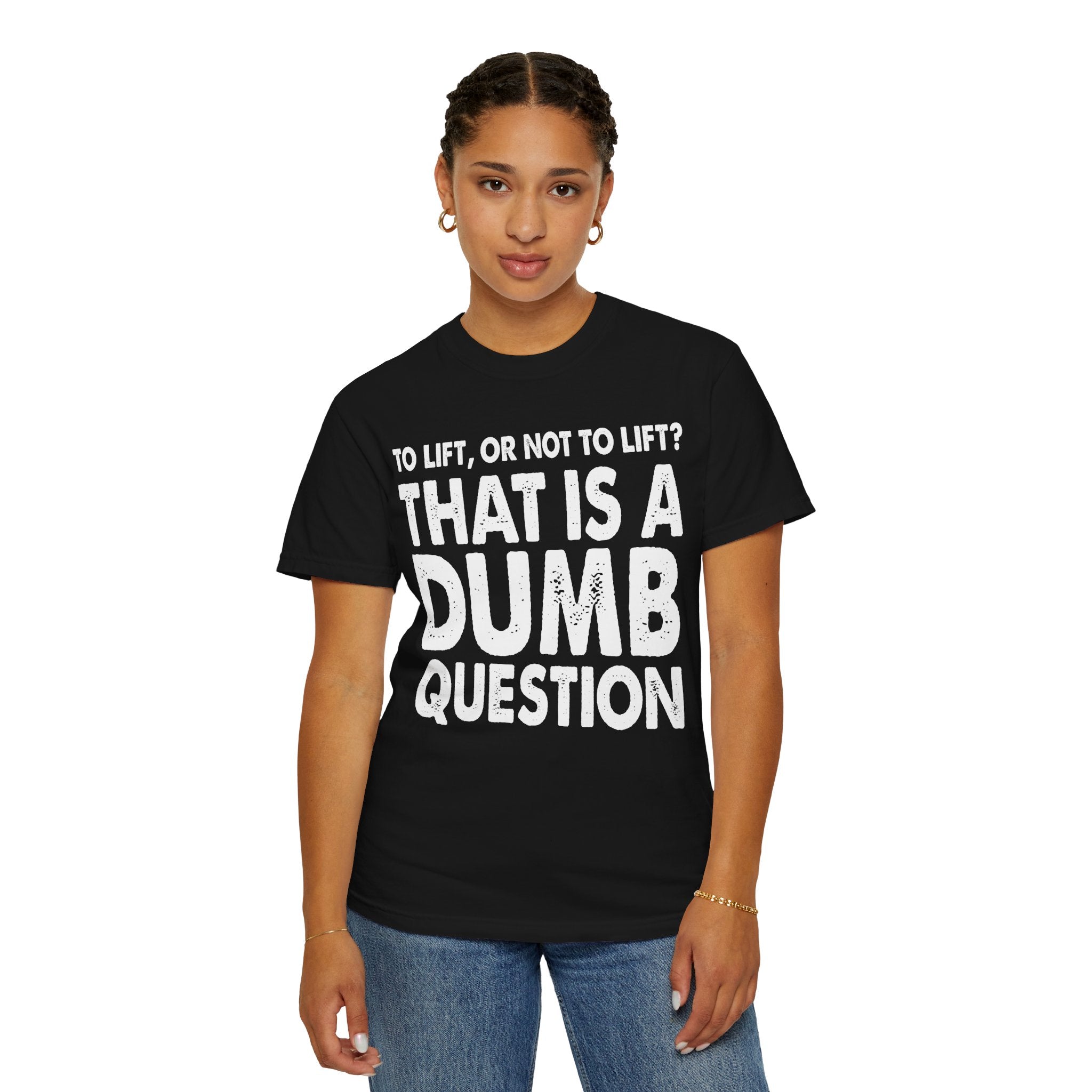 Funny Gym Shirt – Lift or Not to Lift, Unisex Workout Tee
