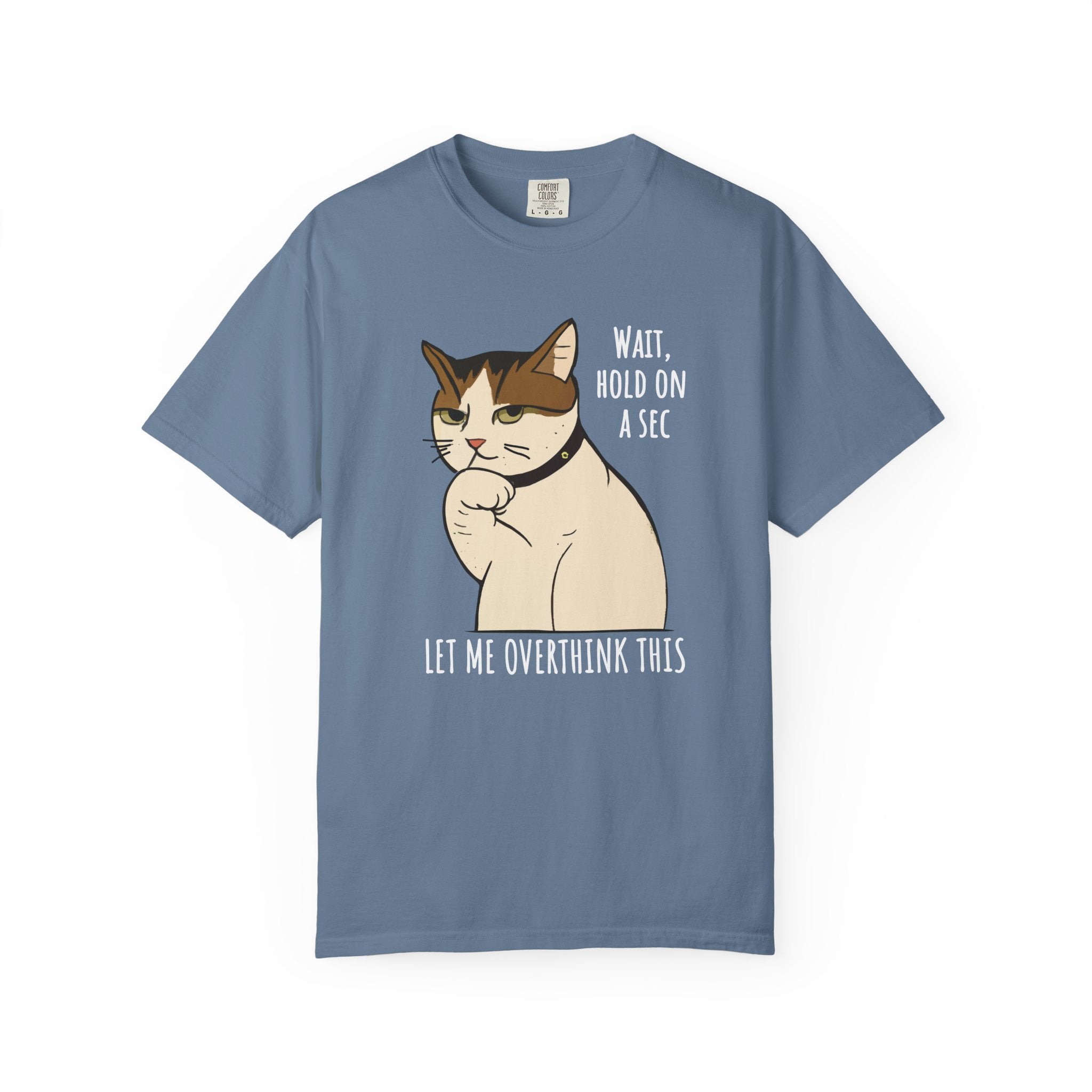 Overthinking Cat Gym T-Shirt And Pump Cover-T-Shirt-Gym Classics