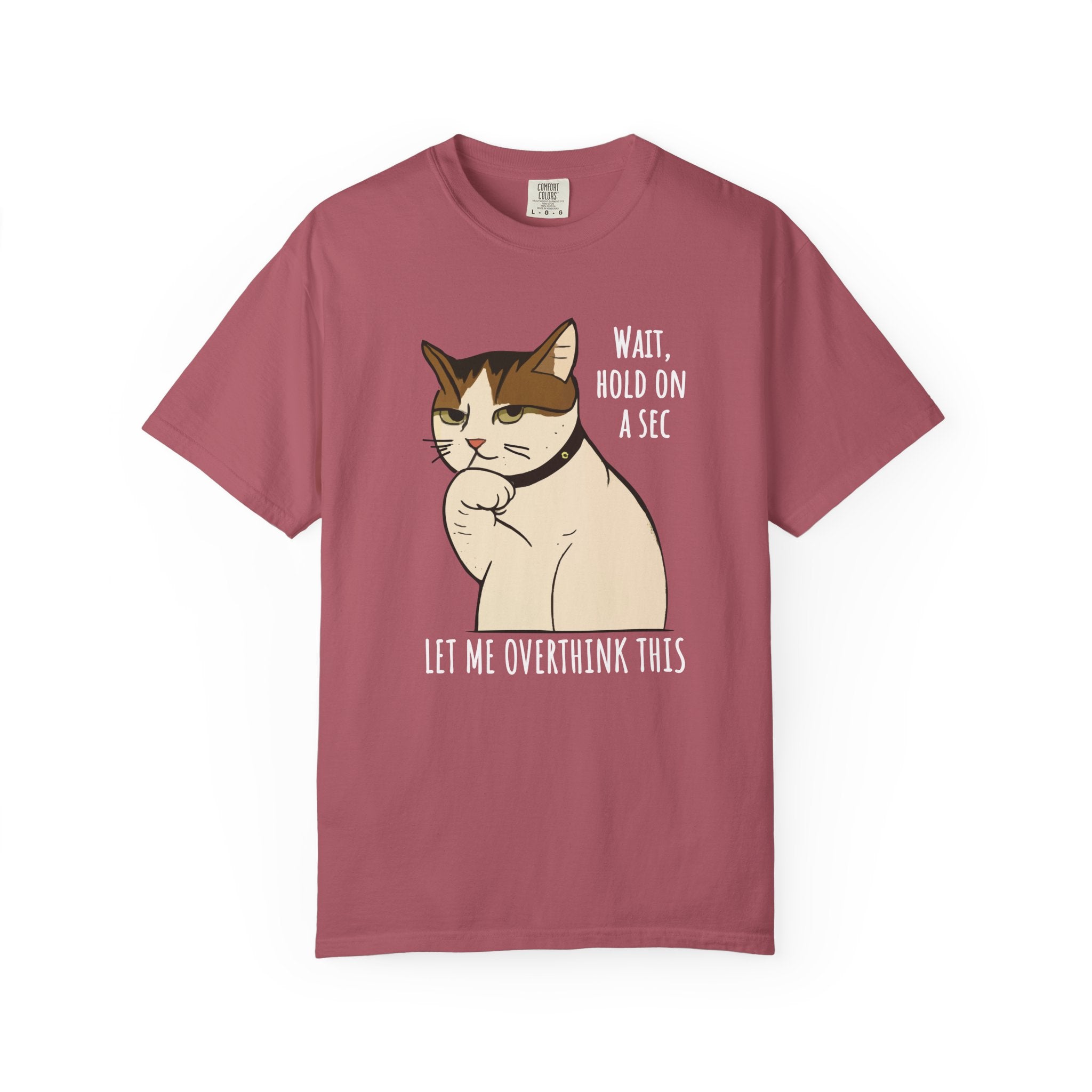 Overthinking Cat Gym T-Shirt And Pump Cover-T-Shirt-Gym Classics