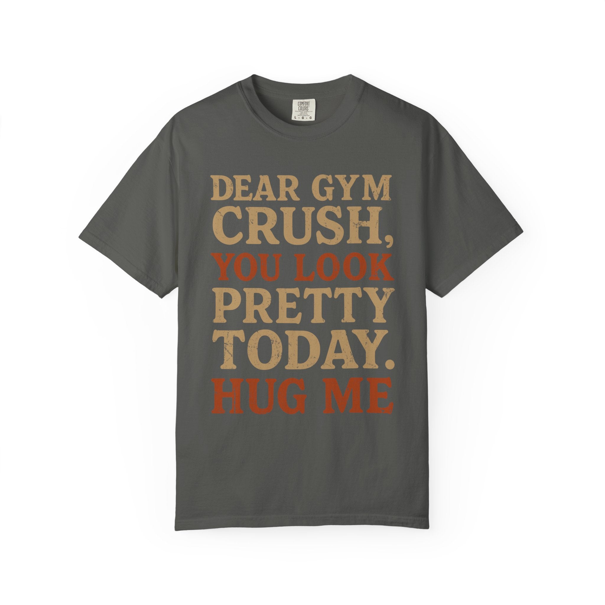 Funny Gym Crush T-Shirt, Lift, Laugh, Repeat-T-Shirt-Gym Classics