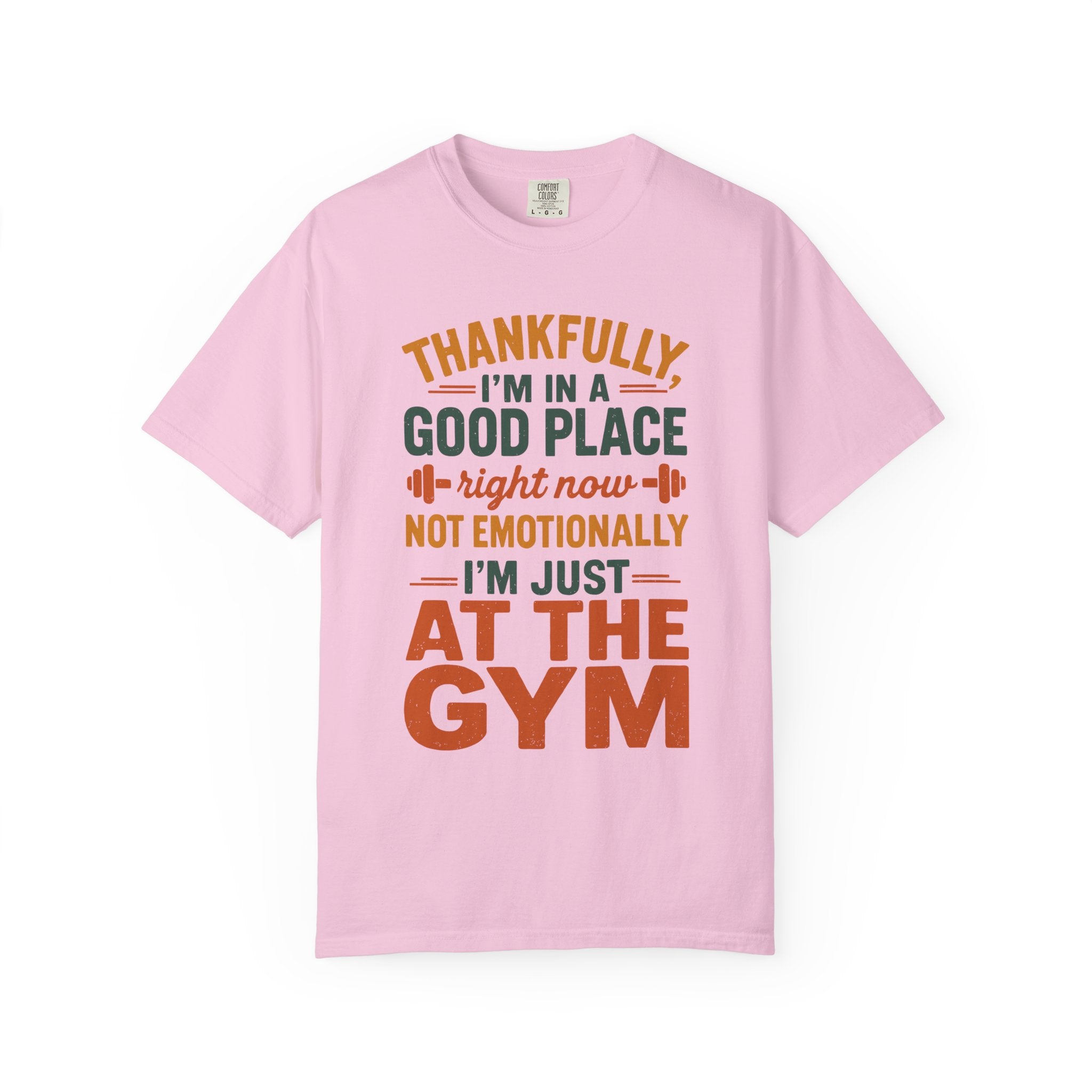 Lifting Is Therapy, Mental Health Garment-Dyed Gym Shirt-T-Shirt-Gym Classics