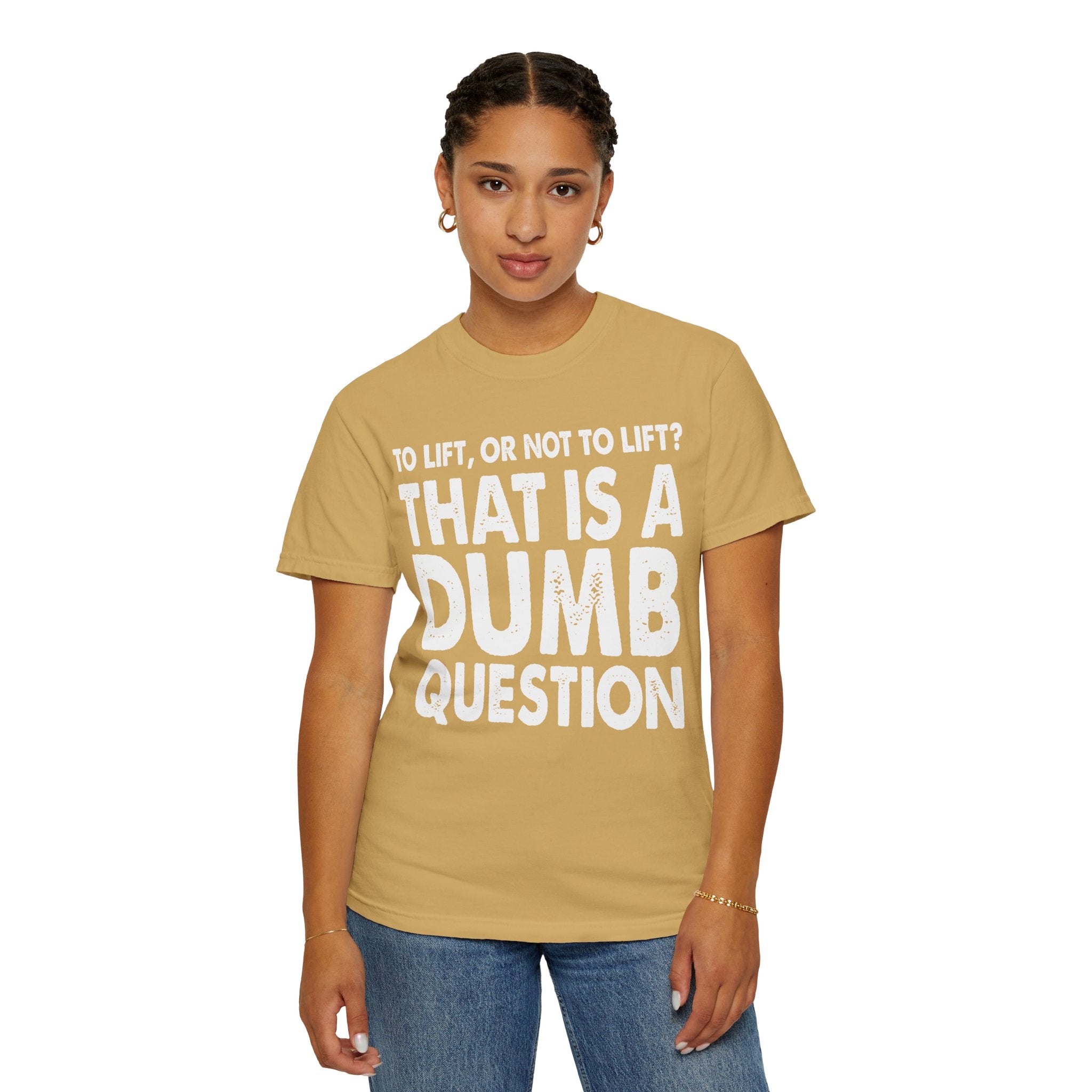 Funny Gym Shirt – Lift or Not to Lift, Unisex Workout Tee