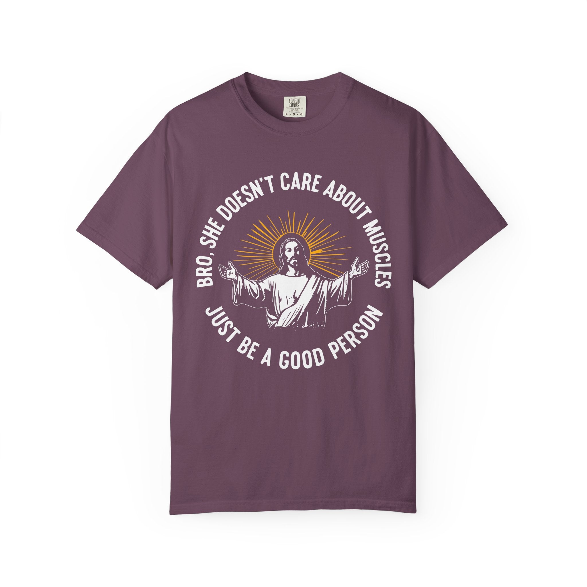 Jesus Funny But True Message Gym Tee or Pump Cover-T-Shirt-Gym Classics