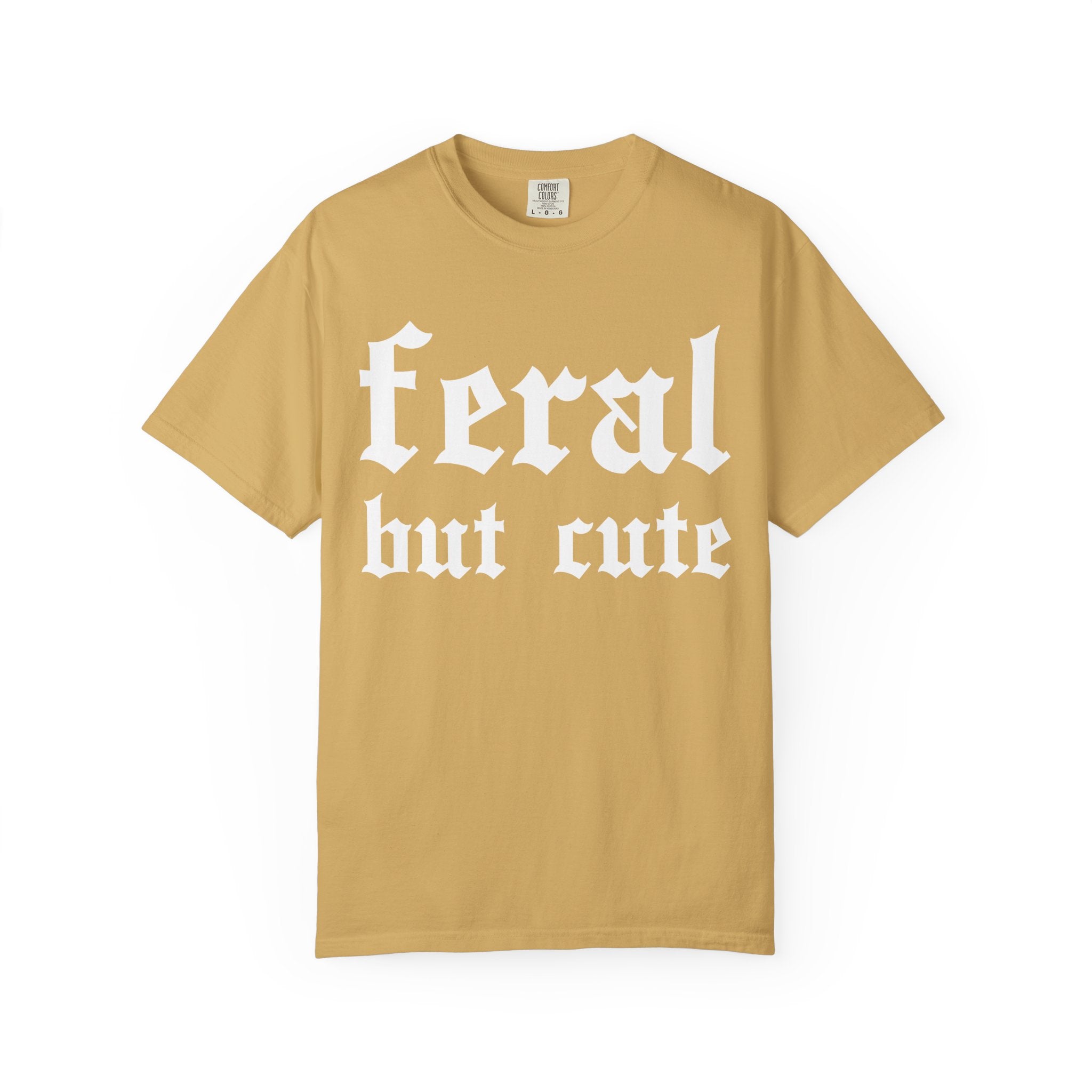 Feral Gym Girl Tee, Cute, Strong, Slightly Unhinged-T-Shirt-Gym Classics