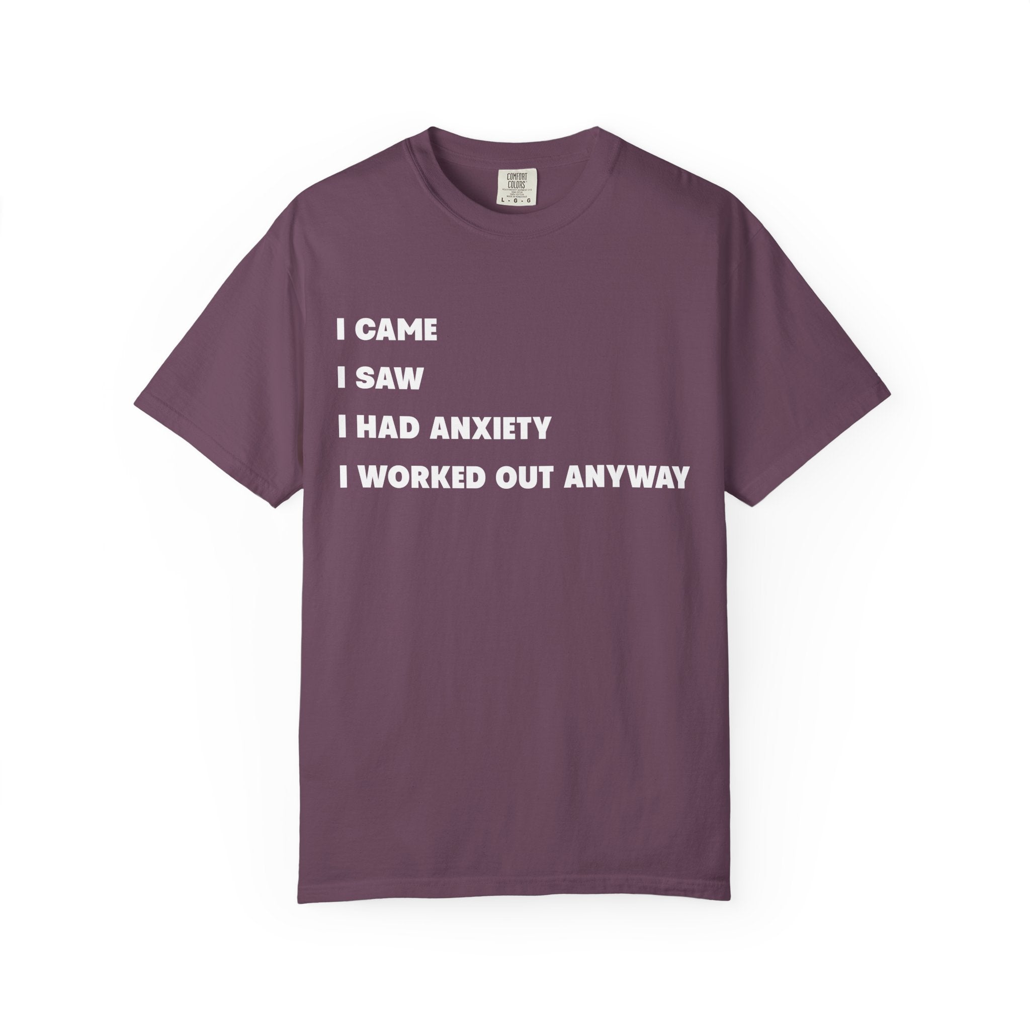 Social Anxiety Gym Shirt Or Pump Cover-T-Shirt-Gym Classics